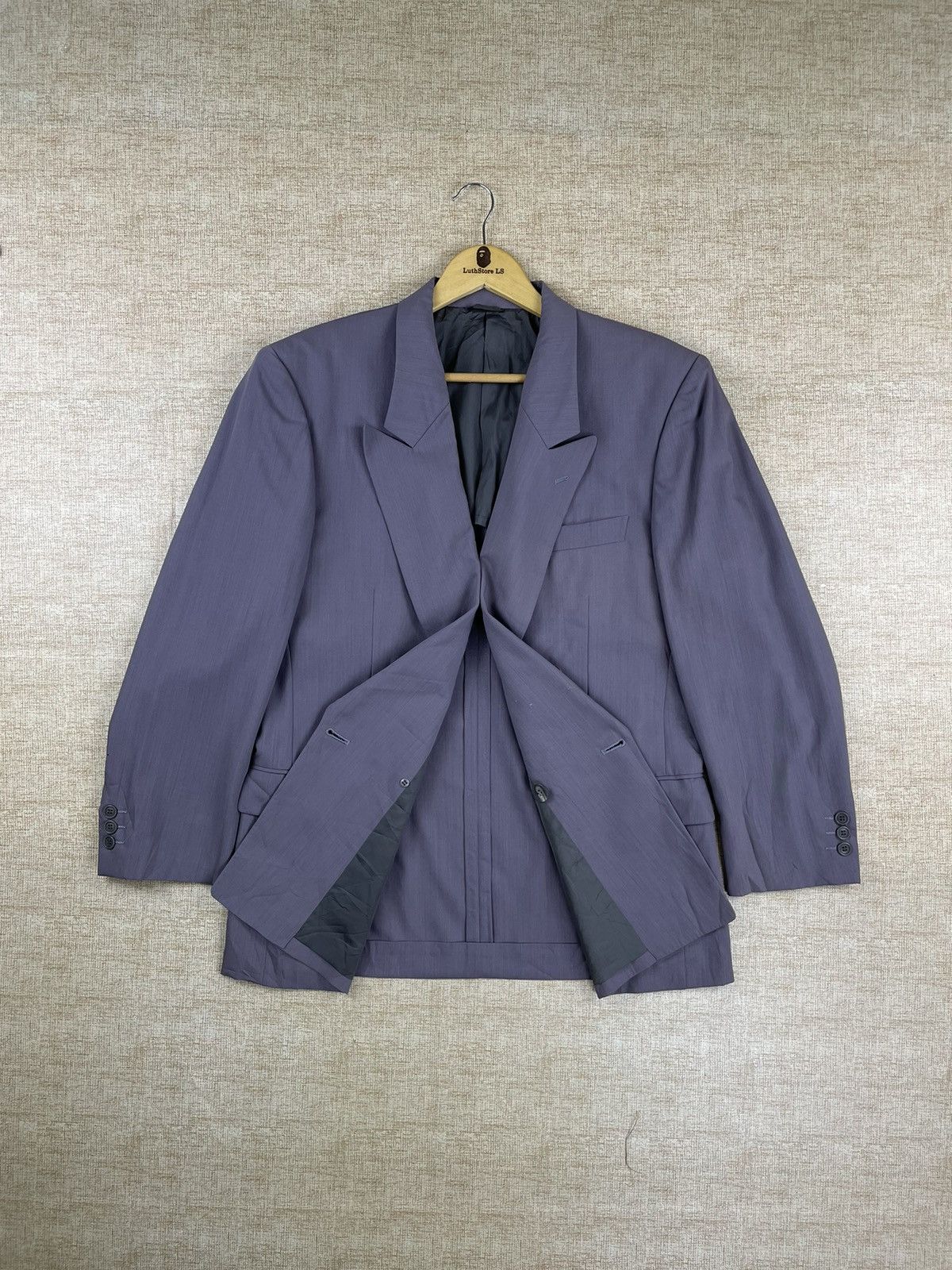 Lanvin × Vintage Vintage LANVIN STUDIO Luxury Brand Blazer Jacket Size US M / EU 48-50 / 2 - 11 Thumbnail