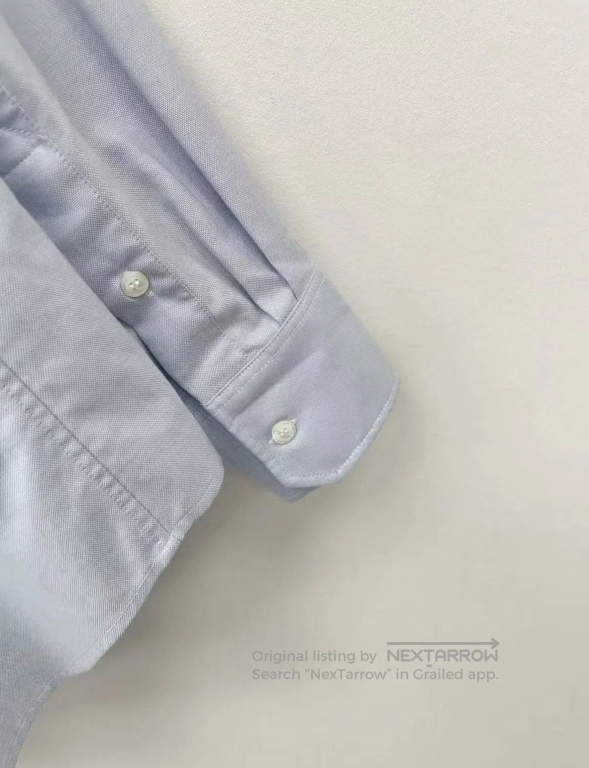 Moncler Blue Long Sleeve Button-Up Shirt Size M. Size US M / EU 48-50 / 2 - 7 Thumbnail