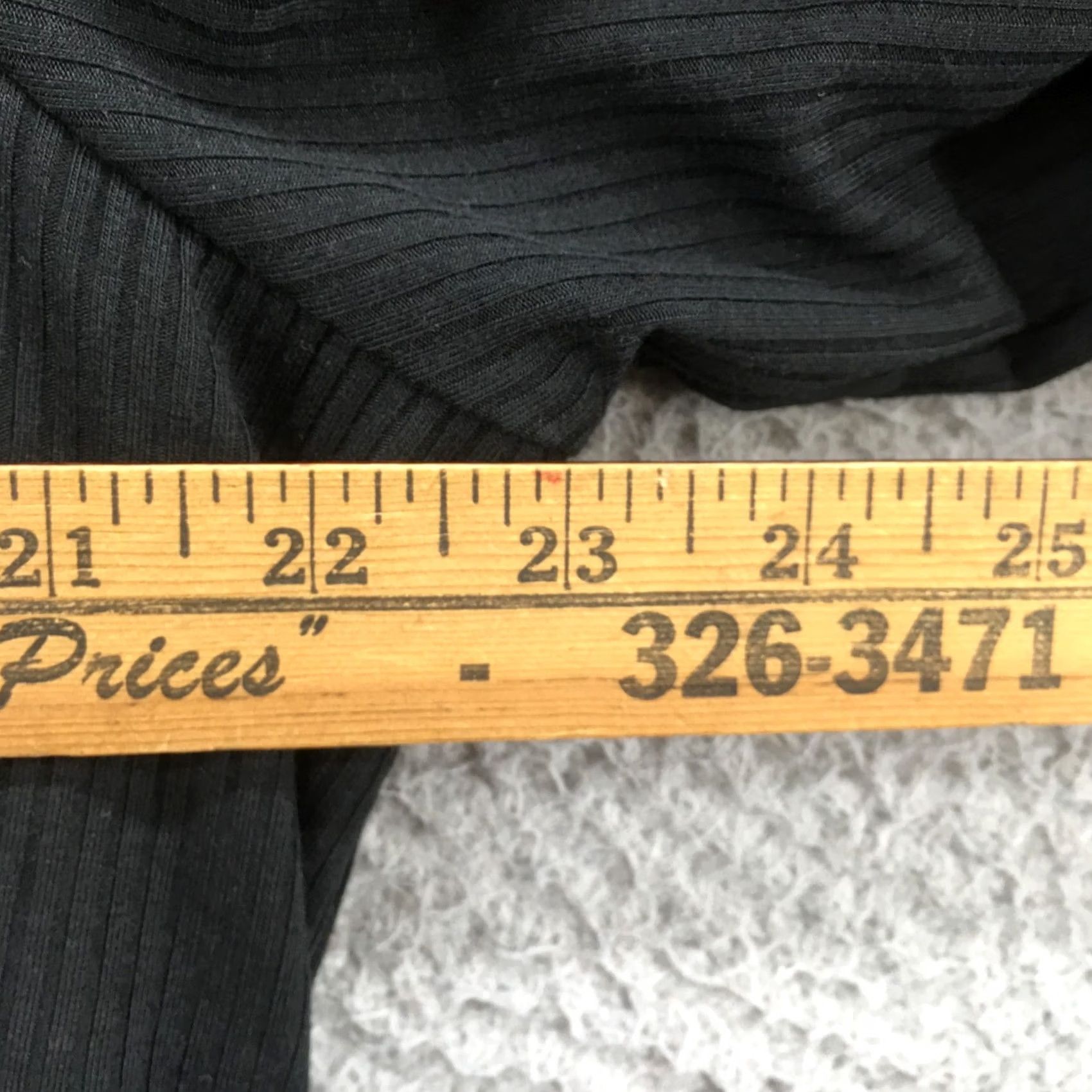 Vintage Maurices Mini A-Lined Dress Womens 2 Long Sleeve Overlap V-Neck Casual Black NEW Size XS / US 0-2 / IT 36-38 - 7 Thumbnail
