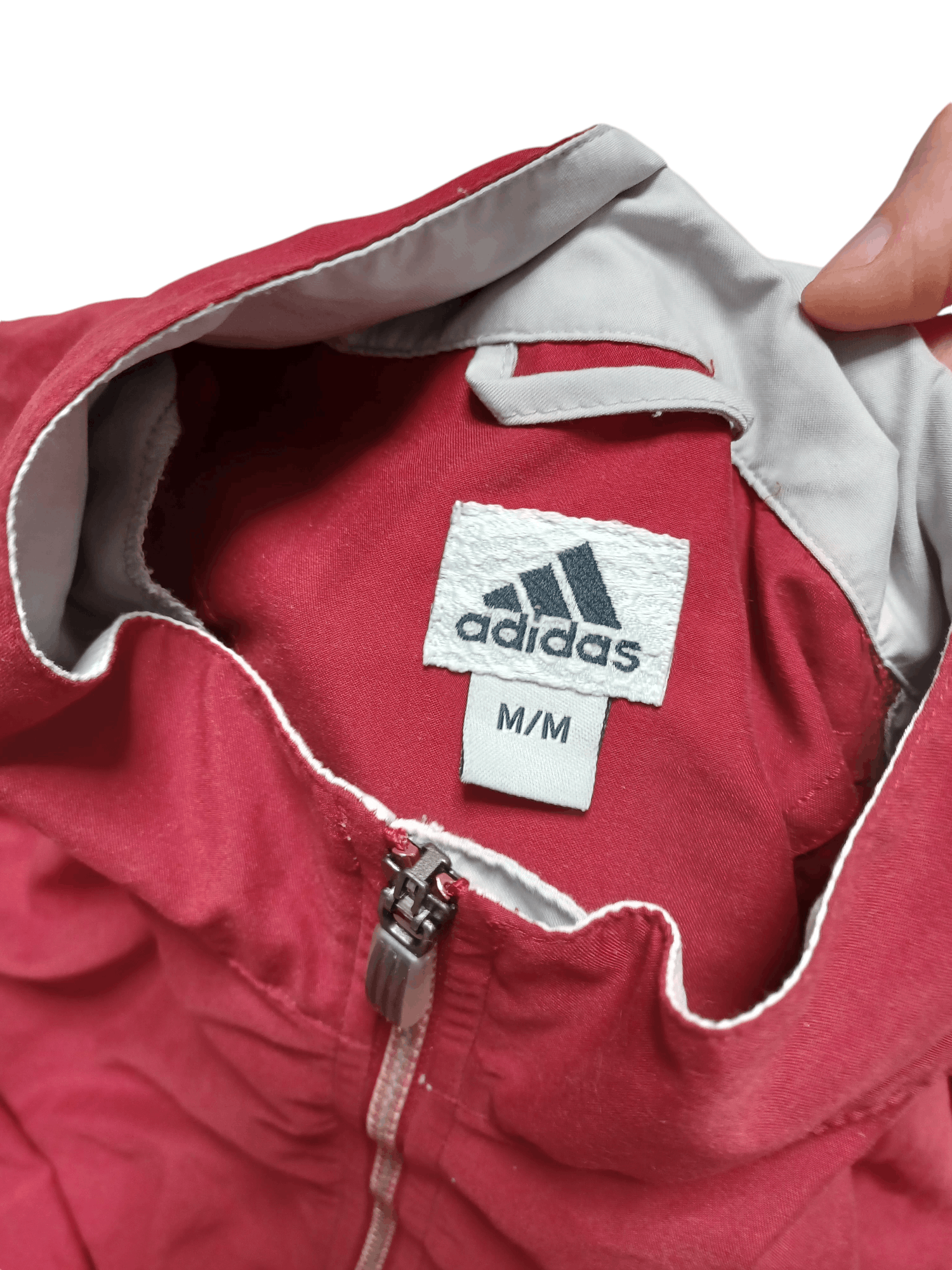 Adidas 2003 ADIDAS VINTAGE NYLON DRILL 1/4 ZIP SWEATSHIRT Size US M / EU 48-50 / 2 - 4 Thumbnail