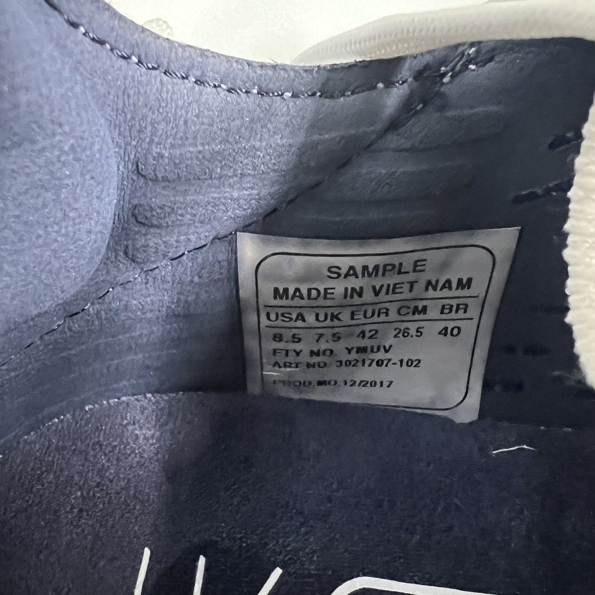Under Armour Rare 2017 Under Armour Curry 4 Low PE White Blue SAMPLE - Size US 8.5 / EU 41-42 - 7 Thumbnail