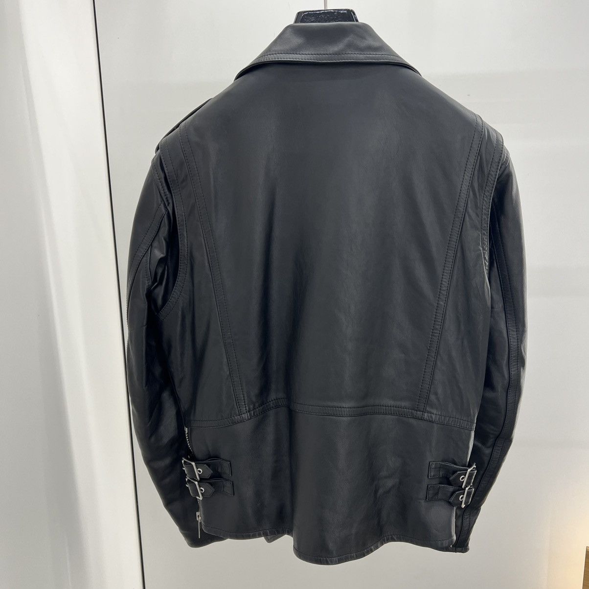 Celine Celine Leather Jacket Size US L / EU 52-54 / 3 - 3 Thumbnail