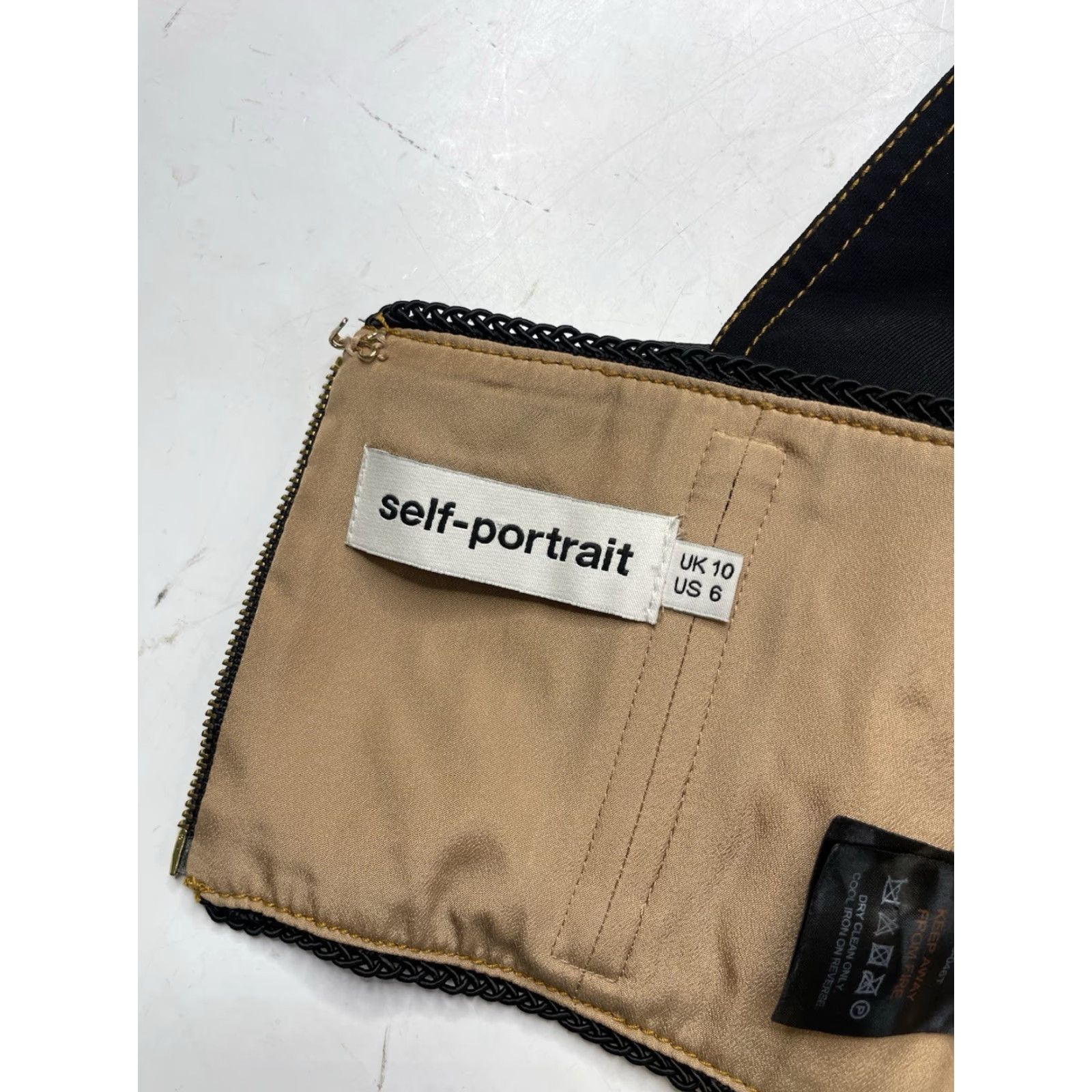 Self-Portrait Self Portrait Crop Top UK10 US6 Floral Jacquard Bustier Size M / US 6-8 / IT 42-44 - 5 Thumbnail