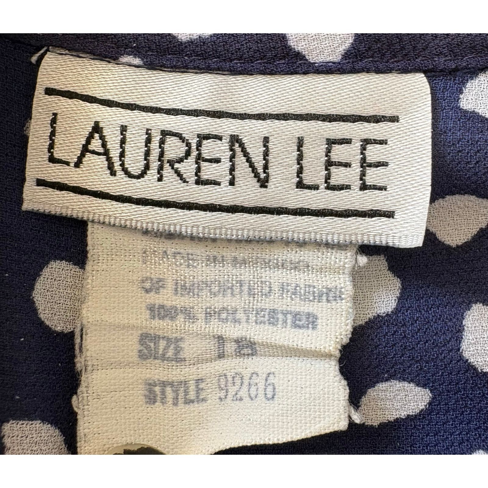 Other Lauren Lee | Vintage Women’s Button Down Style #9266 | 18 Size XXL / US 16-18 / IT 52-54 - 3 Thumbnail