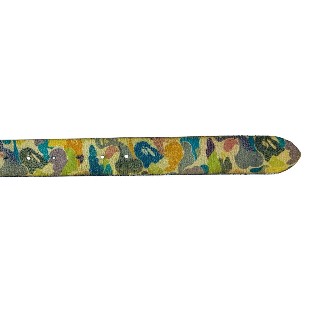 Bape Vintage BAPE Cotton Candy Genuine Leather Belt - NIGO Era Size 36 - 3 Thumbnail
