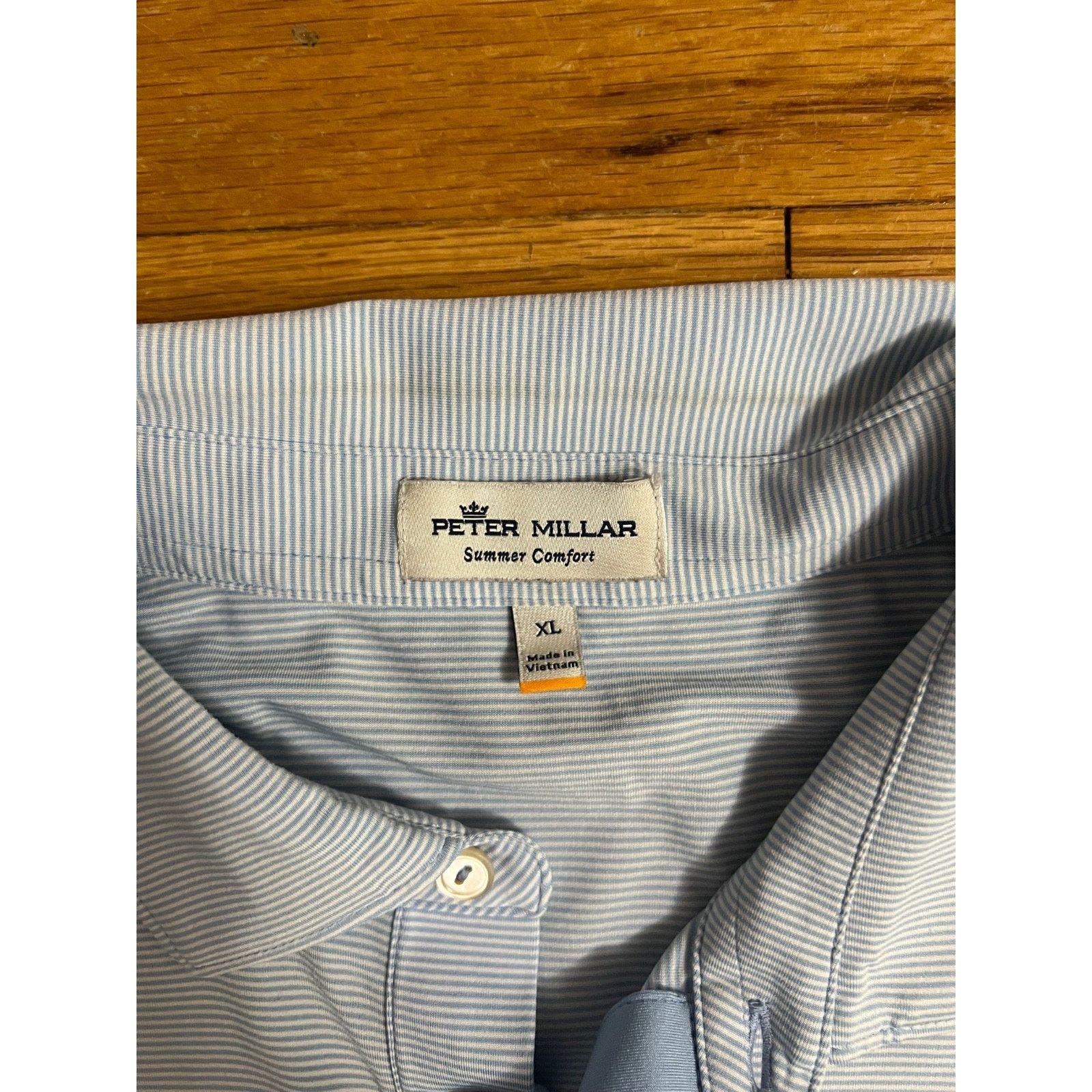 Peter Millar Peter Millar Short Sleeve Stretch Golf Polo XL A001715 Size US XL / EU 56 / 4 - 3 Thumbnail