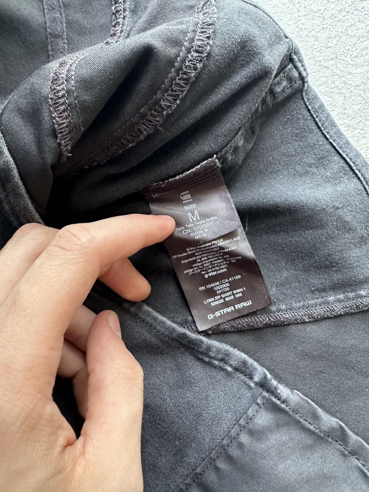 G-Star 🚨 G STAR RAW WMN Y2K Vintage Denim Zip Racing Jacket Size M / US 6-8 / IT 42-44 - 9 Thumbnail
