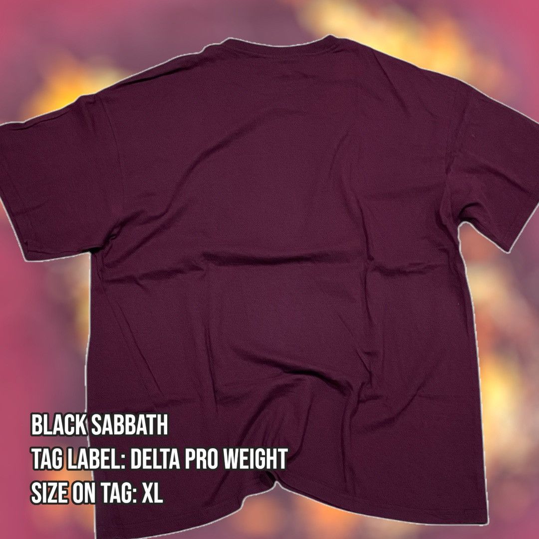 Band Tees × Delta Black Sabbath Band Tee Size US XL / EU 56 / 4 - 2 Thumbnail