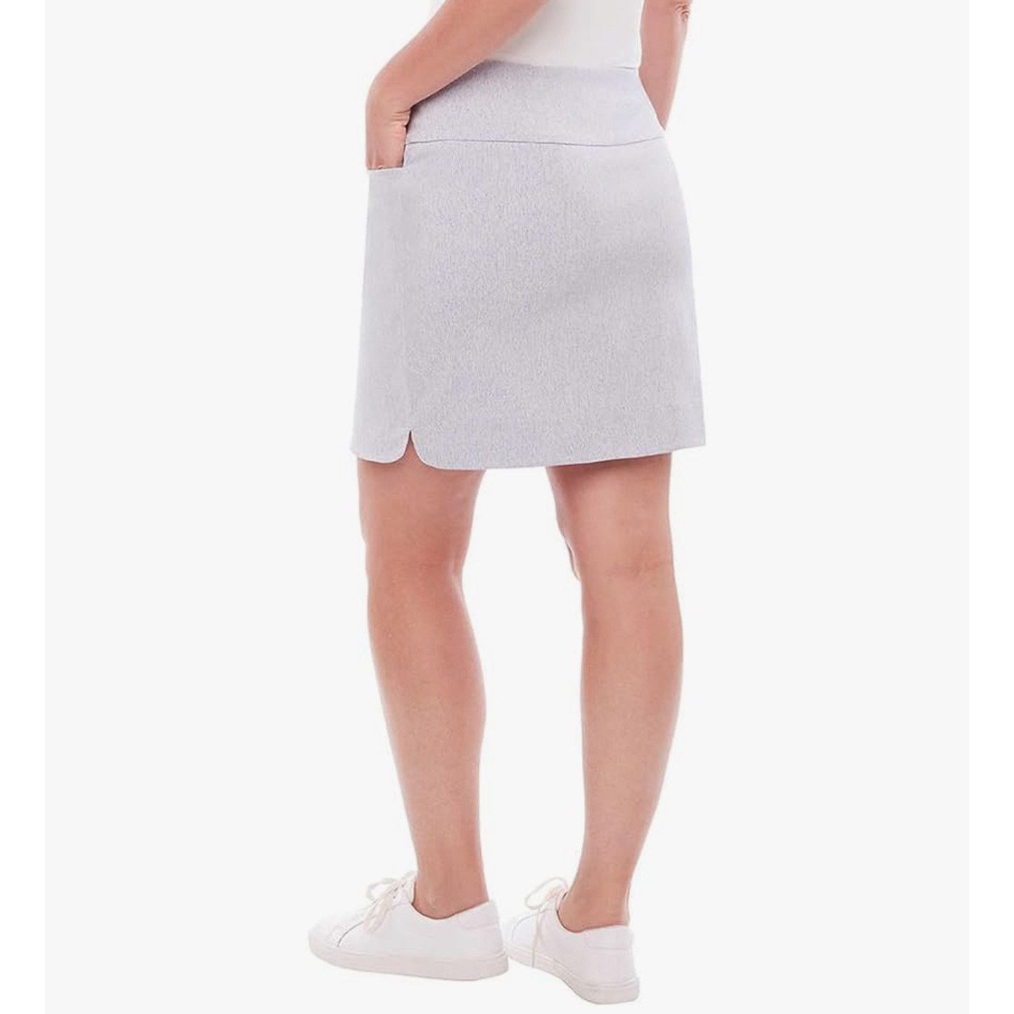 Other S.C. & CO. Ladies' Tummy Control Skort Light Blue Size XS Size 24" / US 00 / IT 34 - 8 Thumbnail