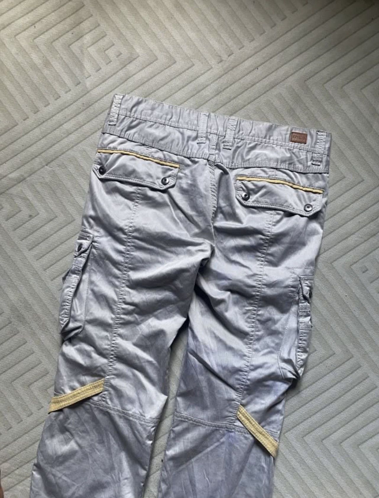 Yasuyuki Ishii Cyberpunk Nicole Club For Men Flared Cargo like Rick Owens Size US 33 - 5 Thumbnail