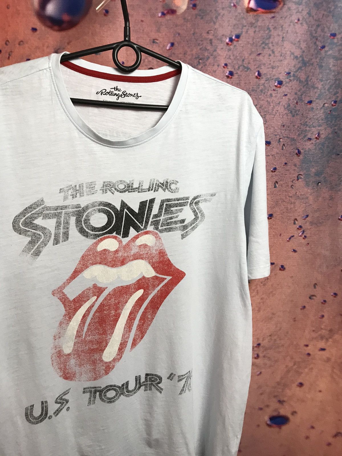 Band Tees × The Rolling Stones × Vintage Vintage The Rolling Stones band rock tee Size US L / EU 52-54 / 3 - 1 Thumbnail