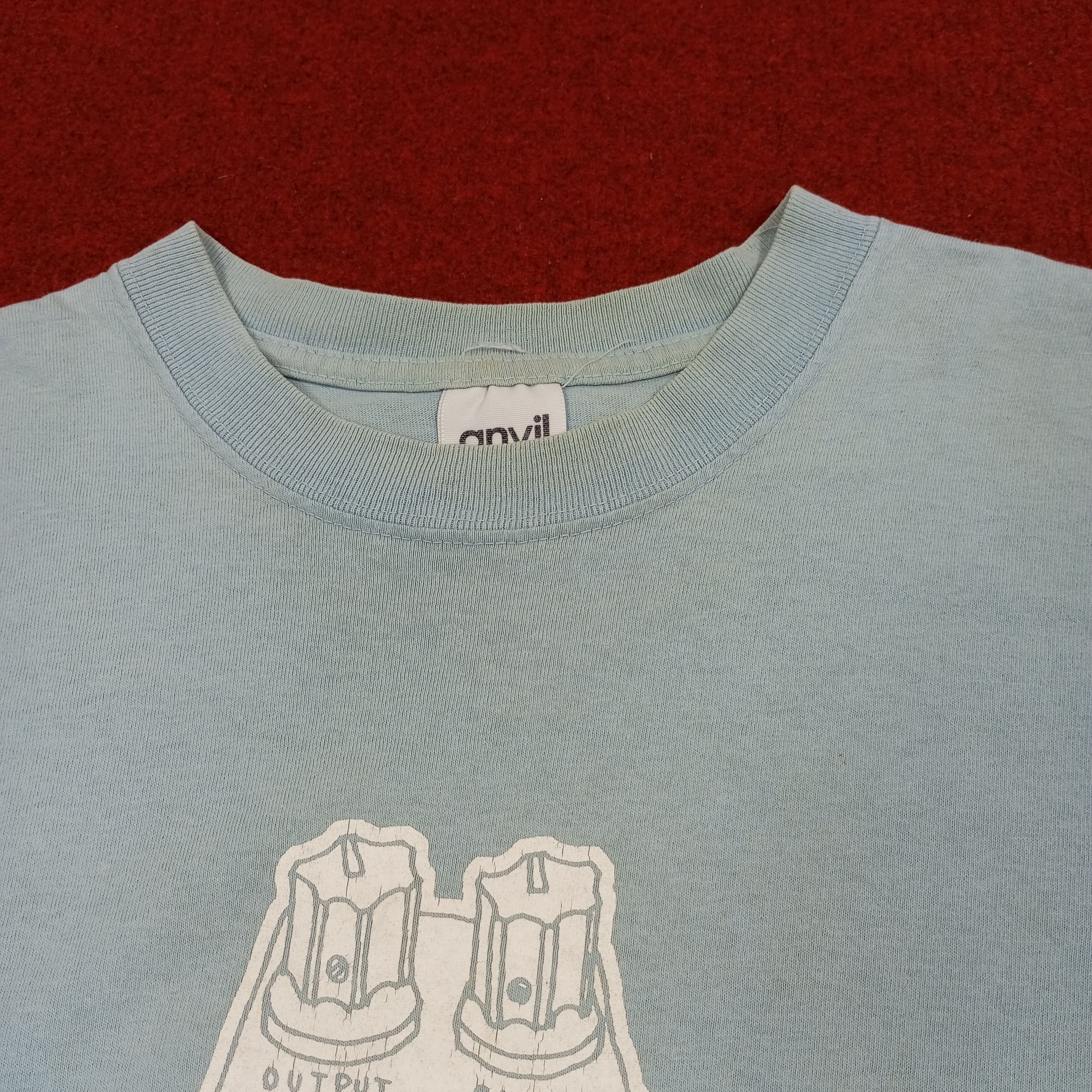 Vintage Coil Blue Rock Band Music Tshirt Size US L / EU 52-54 / 3 - 12 Thumbnail