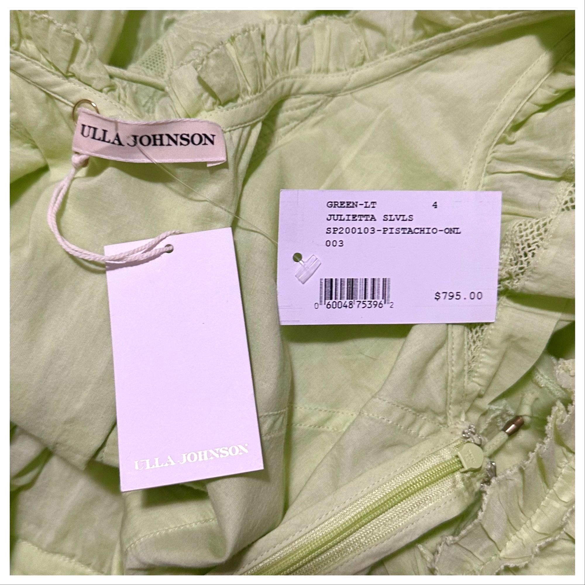 Ulla Johnson Ulla Johnson Julietta Broderie Anglaise Cotton Midi Dress, 4 Size S / US 4 / IT 40 - 4 Thumbnail
