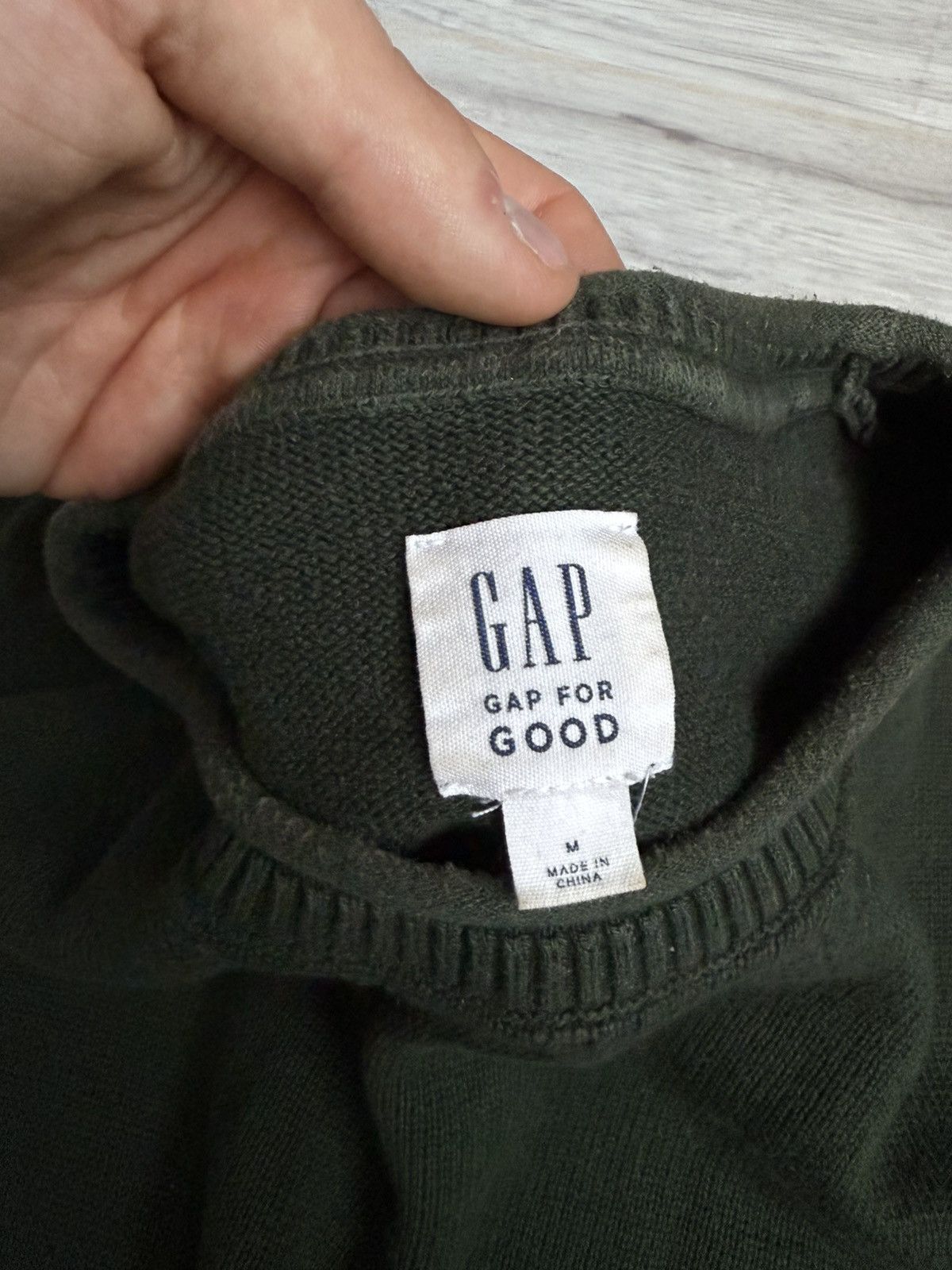 Gap × Vintage Vintage Gap Saeater hype 90’s crewneck sweater sweatshirt Size US M / EU 48-50 / 2 - 3 Thumbnail