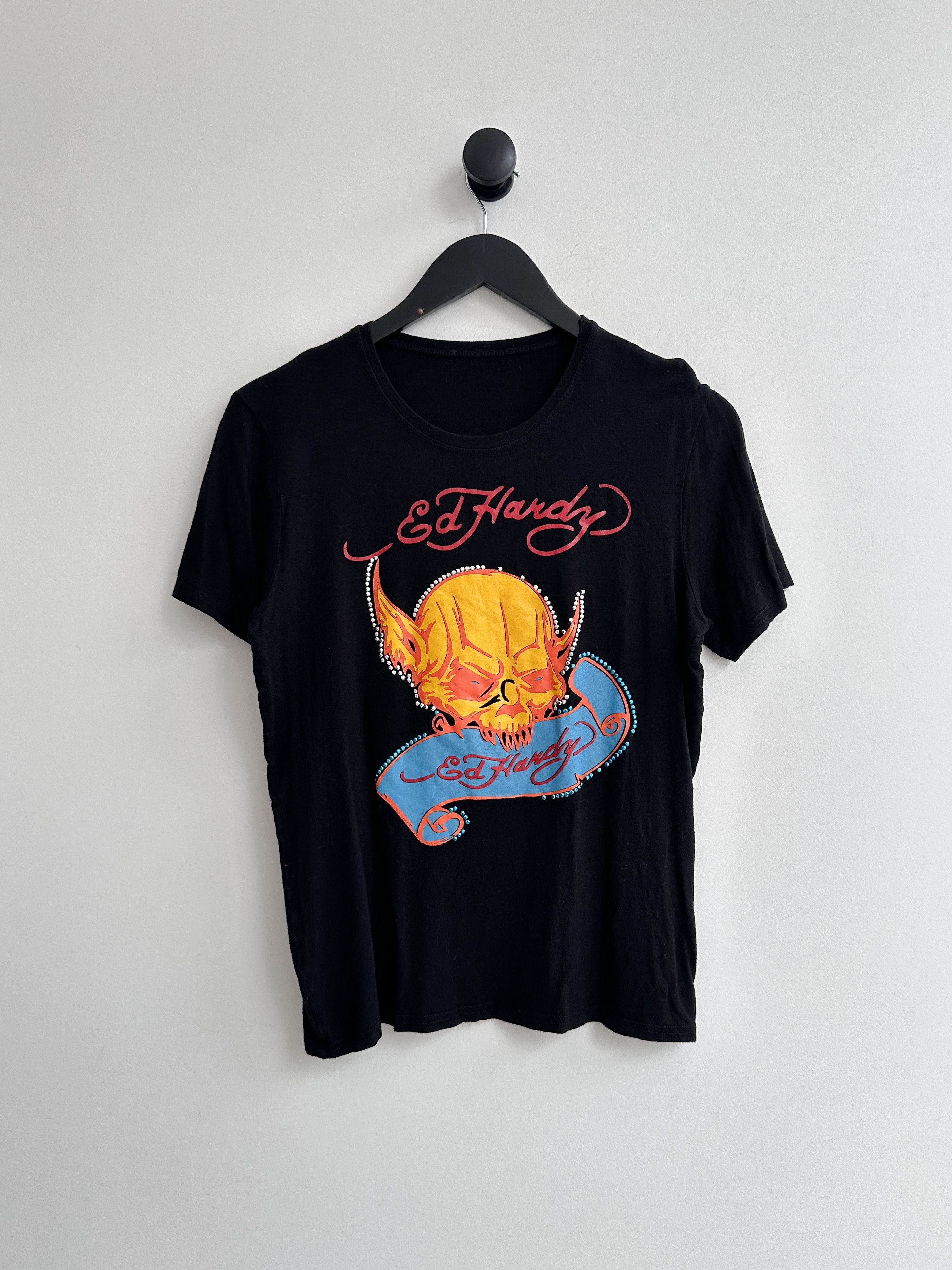Ed Hardy Vintage Y2K Ed Hardy Tee Shirt Size S / US 4 / IT 40 - 1 Thumbnail