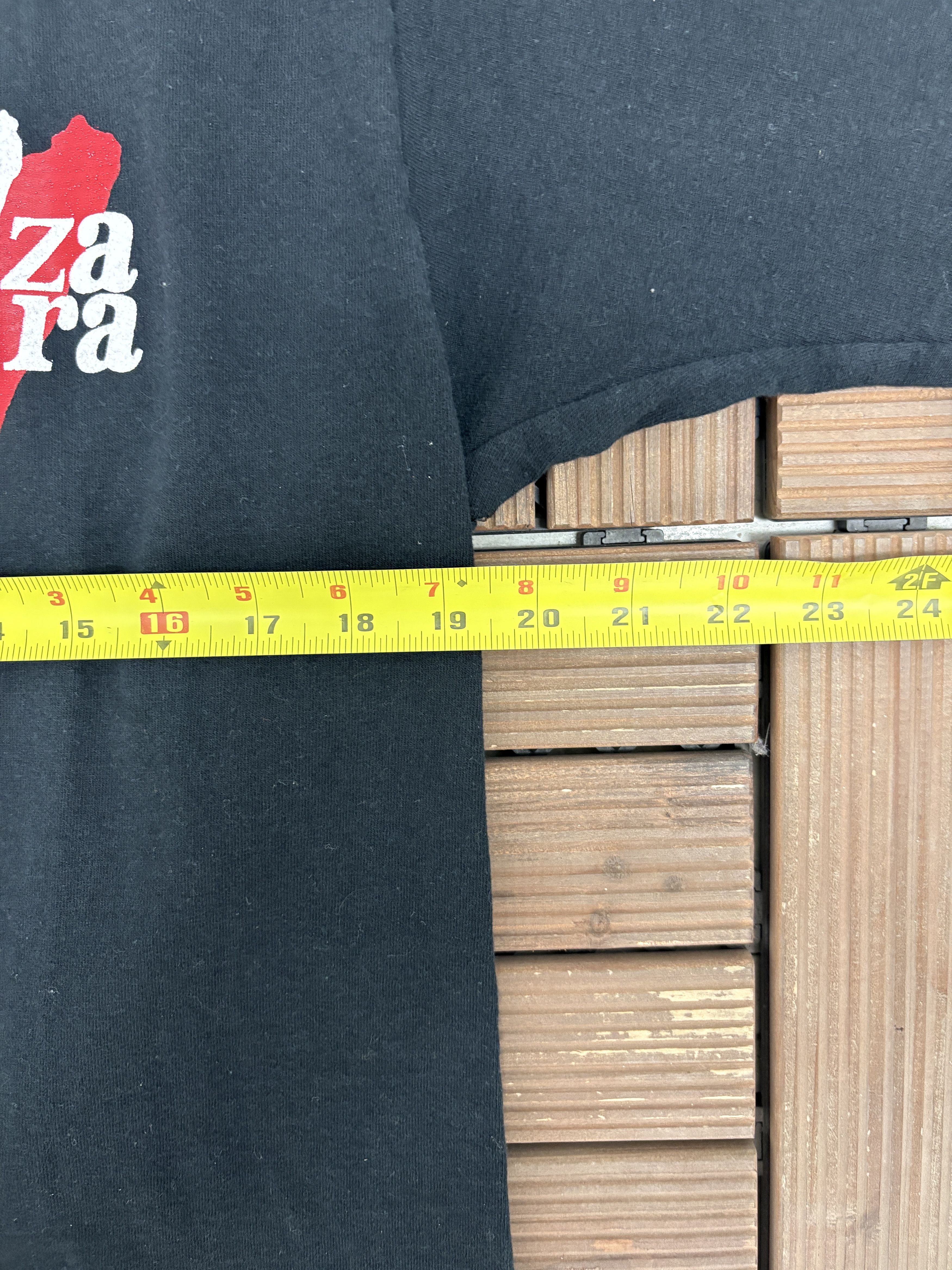 Vintage Senza Paura Pain Is Gain Vintage Black Tee Size US L / EU 52-54 / 3 - 6 Thumbnail