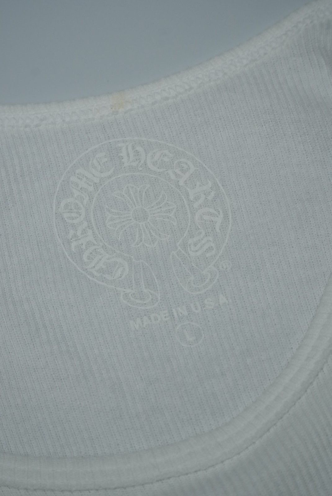 Chrome Hearts Chrome Hearts T-Bar Rib Tank Top Size US L / EU 52-54 / 3 - 11 Thumbnail