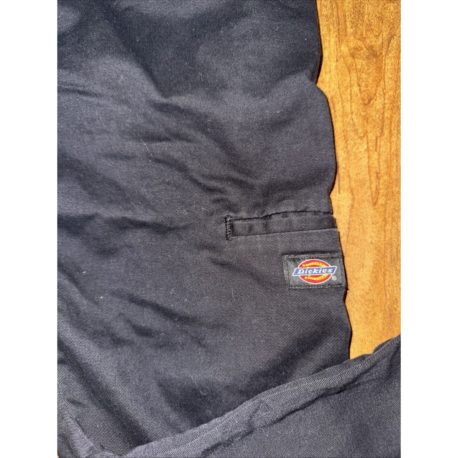 Dickies × Vintage Dickies Skinny Straight Chino Pants Black 33x30 Size US 33 - 2 Thumbnail