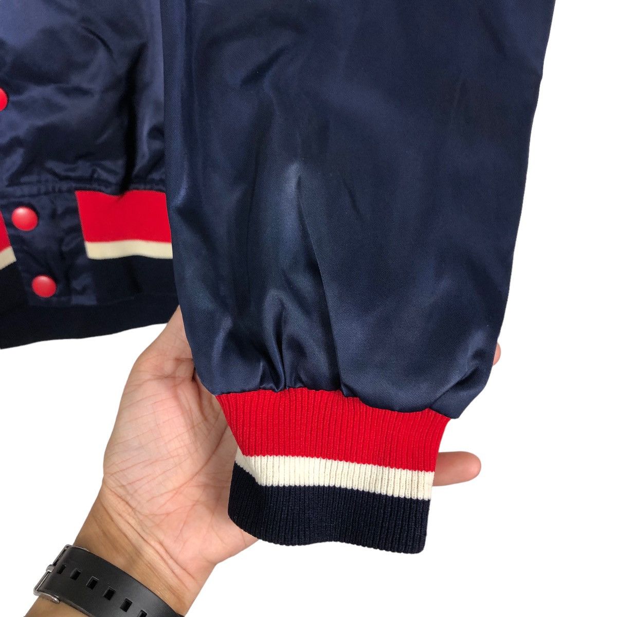 Japanese Brand 🔥Vintage Nylon Bomber Jacket Descente Sportswear Size US S / EU 44-46 / 1 - 15 Thumbnail