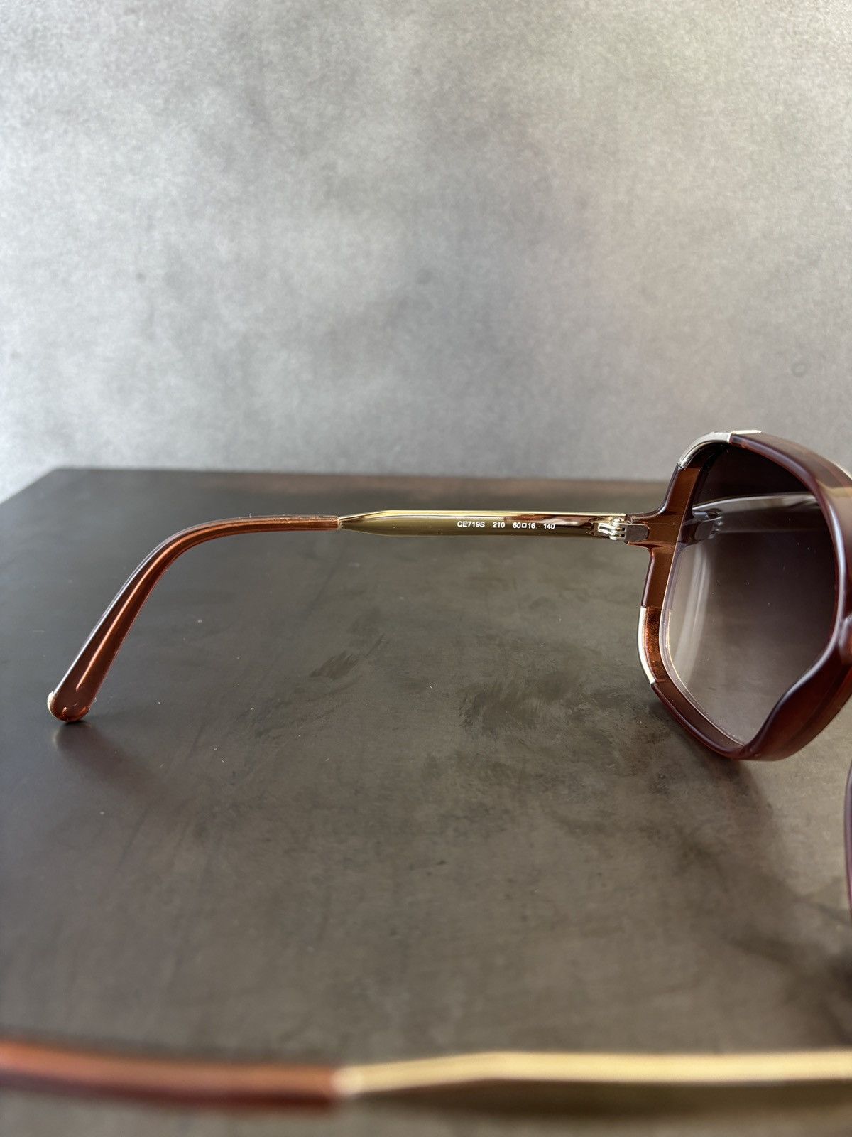 Chloe 2000s Chloe Sunglasses CE719S Ted Lapidus Oversize Square Size ONE SIZE - 14 Thumbnail