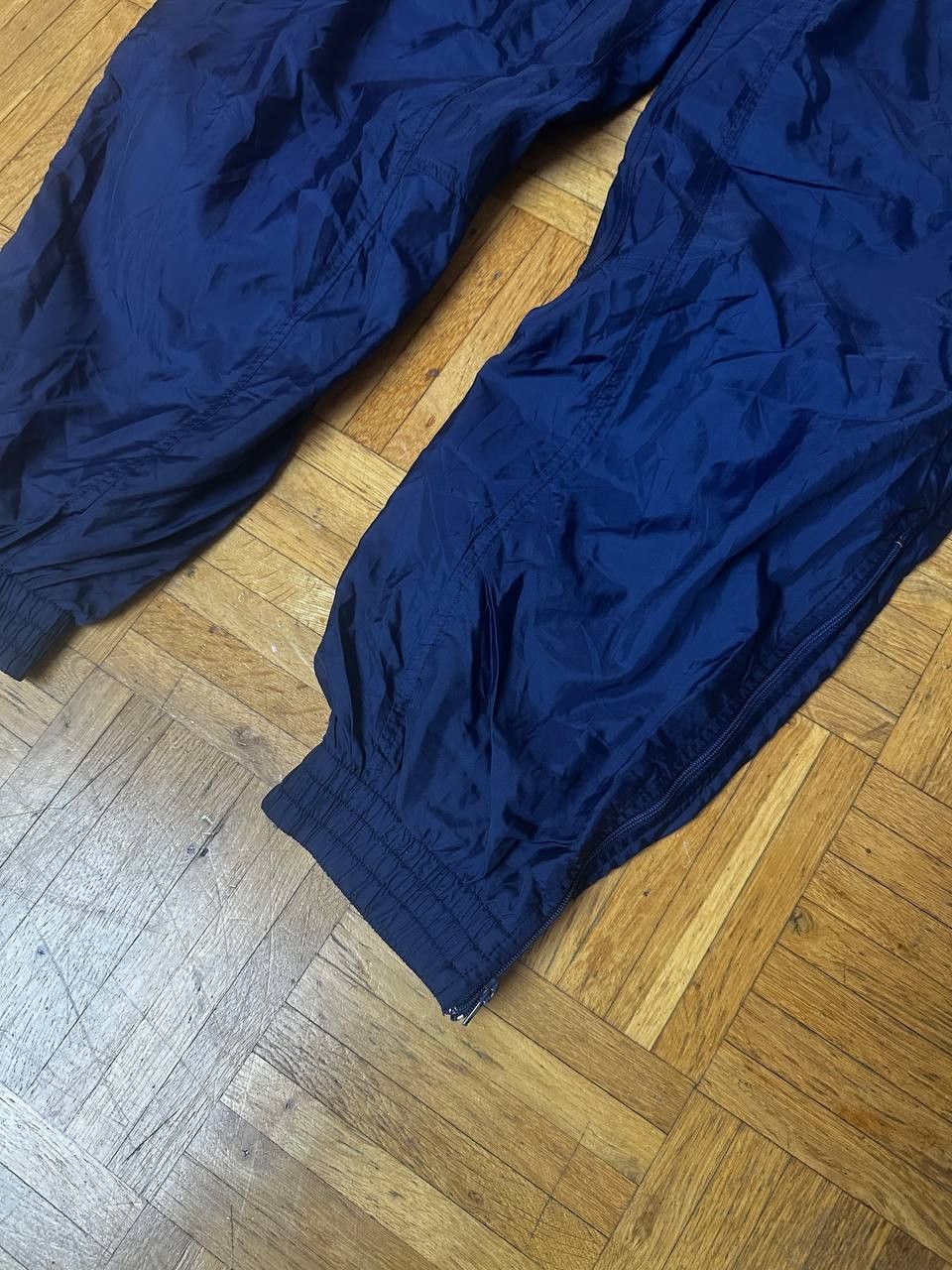 Nike × Vintage Vintage Nike Track Pants Nylon Drill Y2K Swoosh Hype Baggy Size US 32 / EU 48 - 3 Thumbnail
