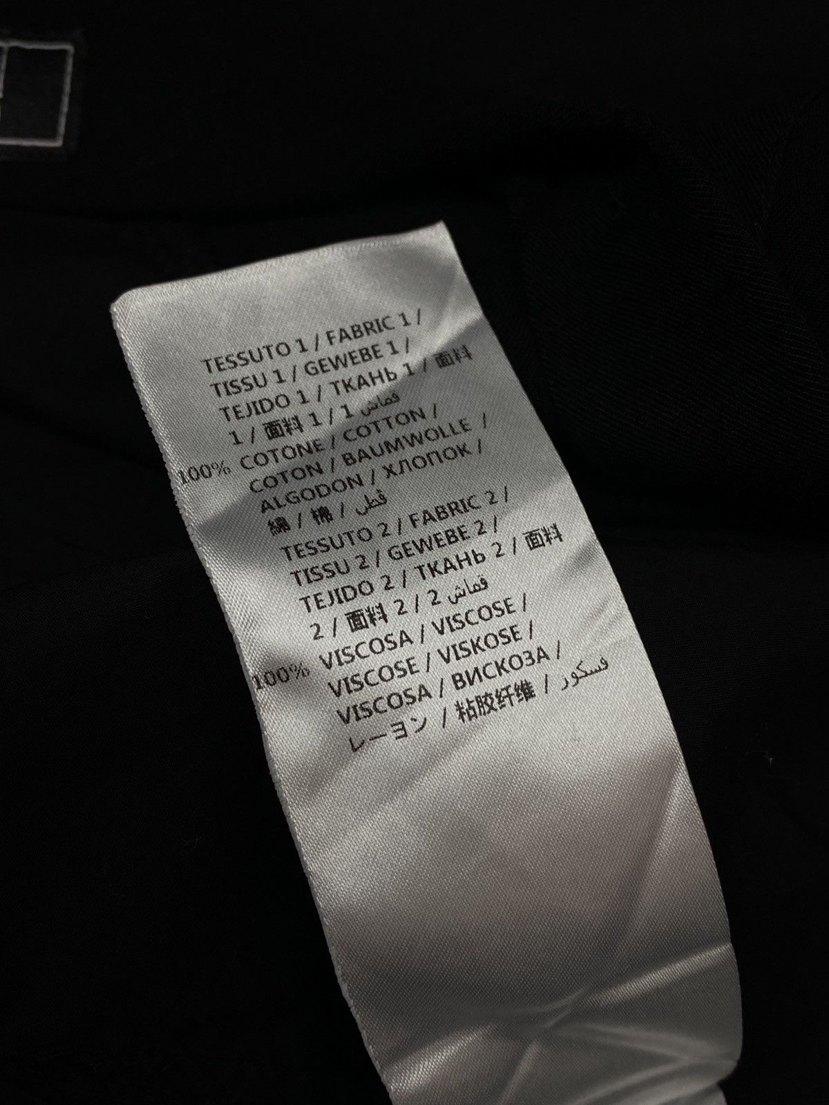 McQ Alexander McQueen MCQ Alexander McQueen Black Colorblock Avant Garde Shirt Size US L / EU 52-54 / 3 - 21 Thumbnail