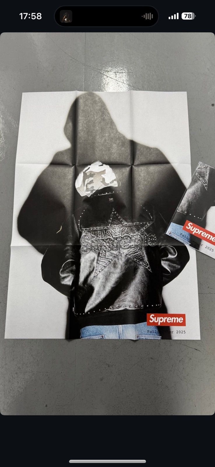 Supreme Supreme Lookbook Poster FW25 | Grailed