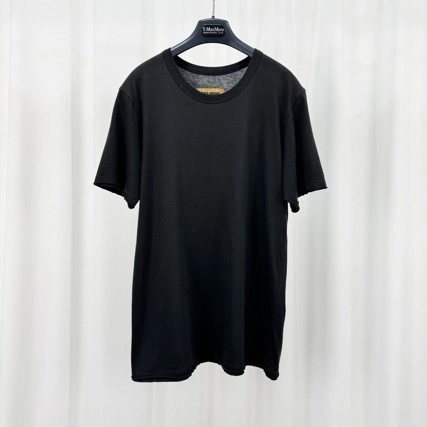 Uma Wang Uma Wang Black Short-Sleeve Top Size L / US 10 / IT 46 - 1 Thumbnail