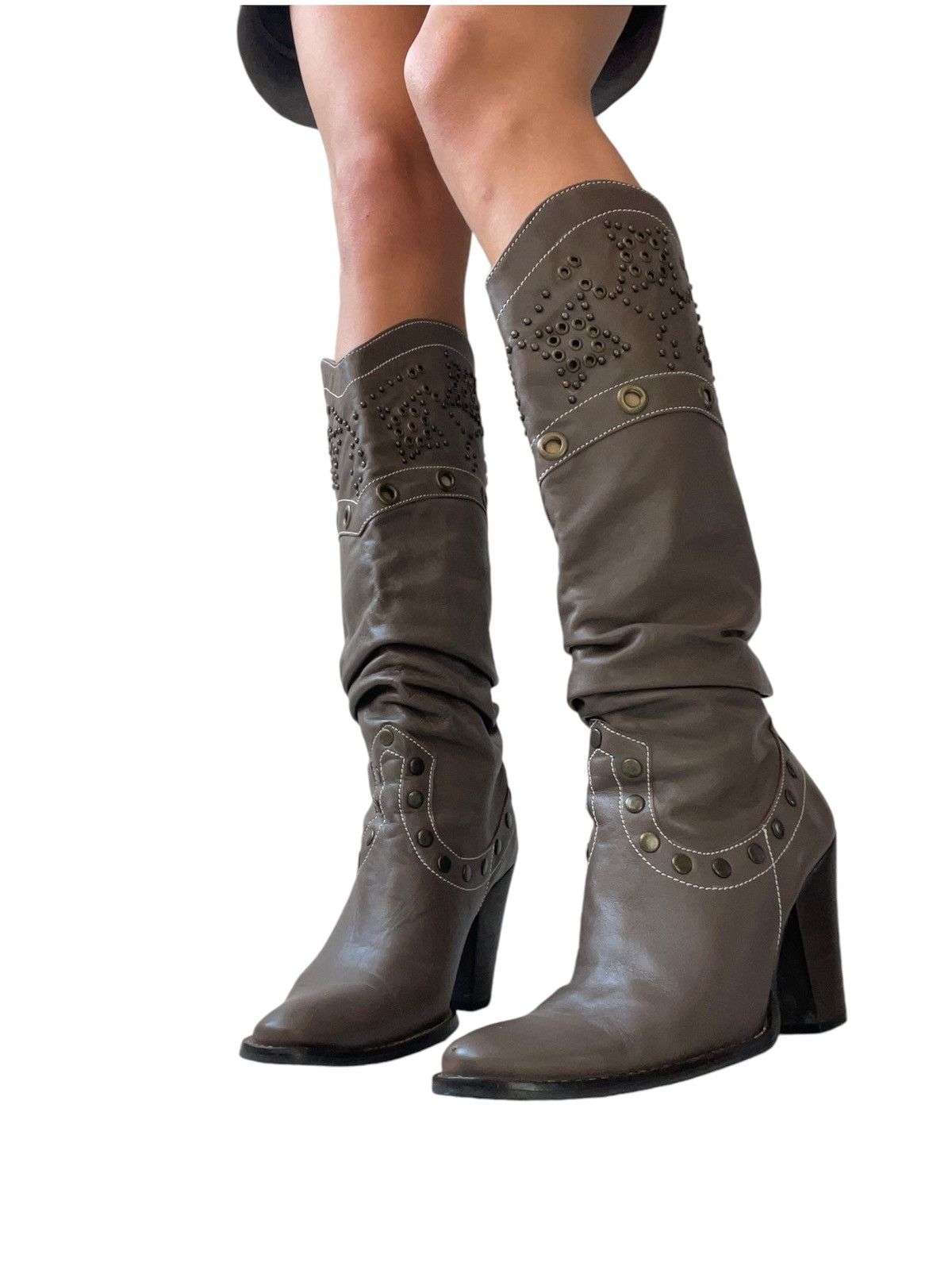 Vintage Vintage cowboy boots Size US 6 / IT 36 - 1 Thumbnail