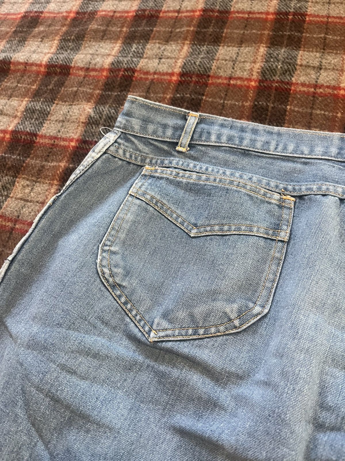 Other Vintage 90s super wide baggy pleated Light washed pants 36 Size US 35 - 12 Thumbnail