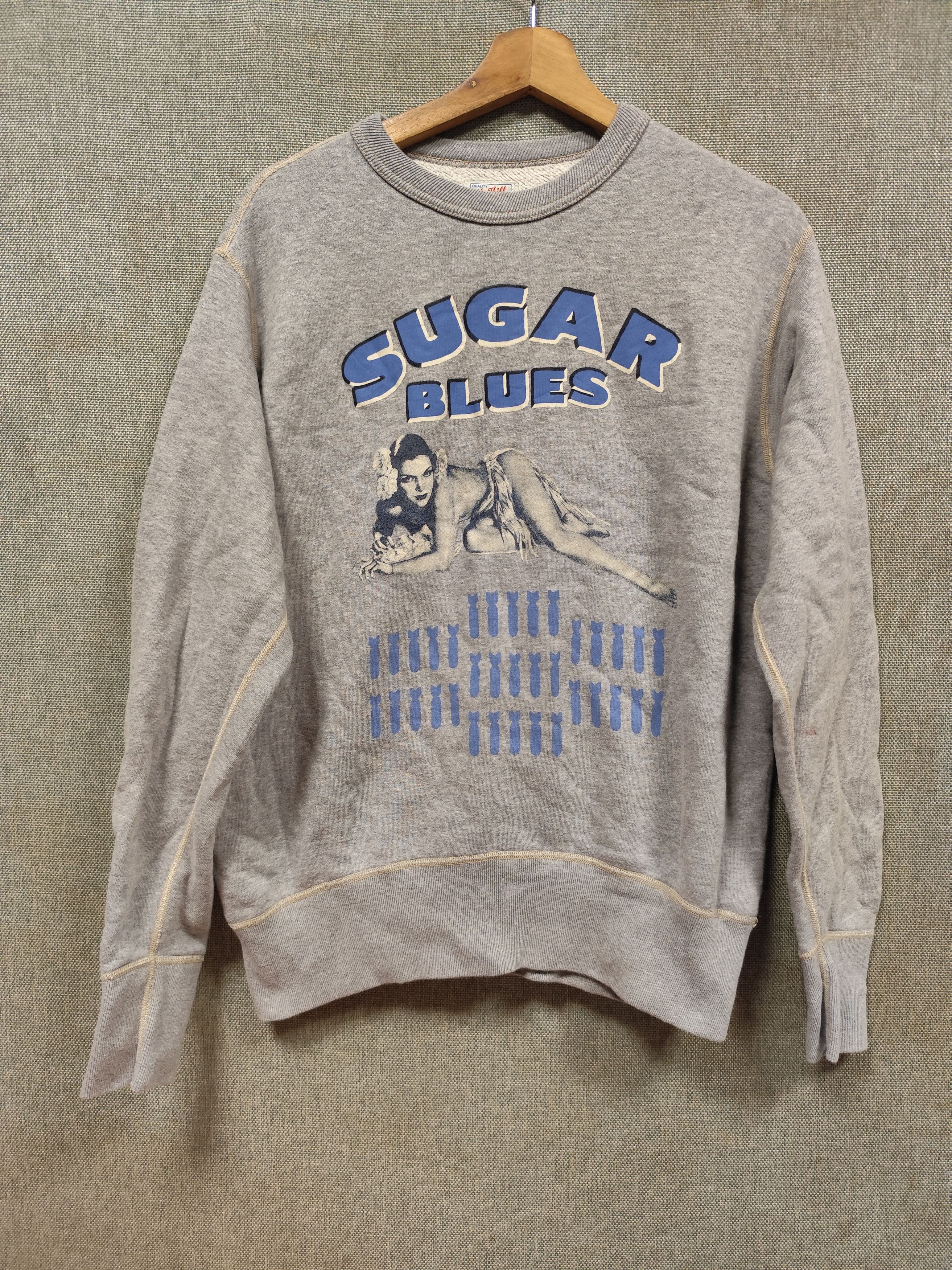 TOYS McCOY Sweatshirt Toys Mccoy Sugar Blues Made In Japan Size US M / EU 48-50 / 2 - 1 Thumbnail