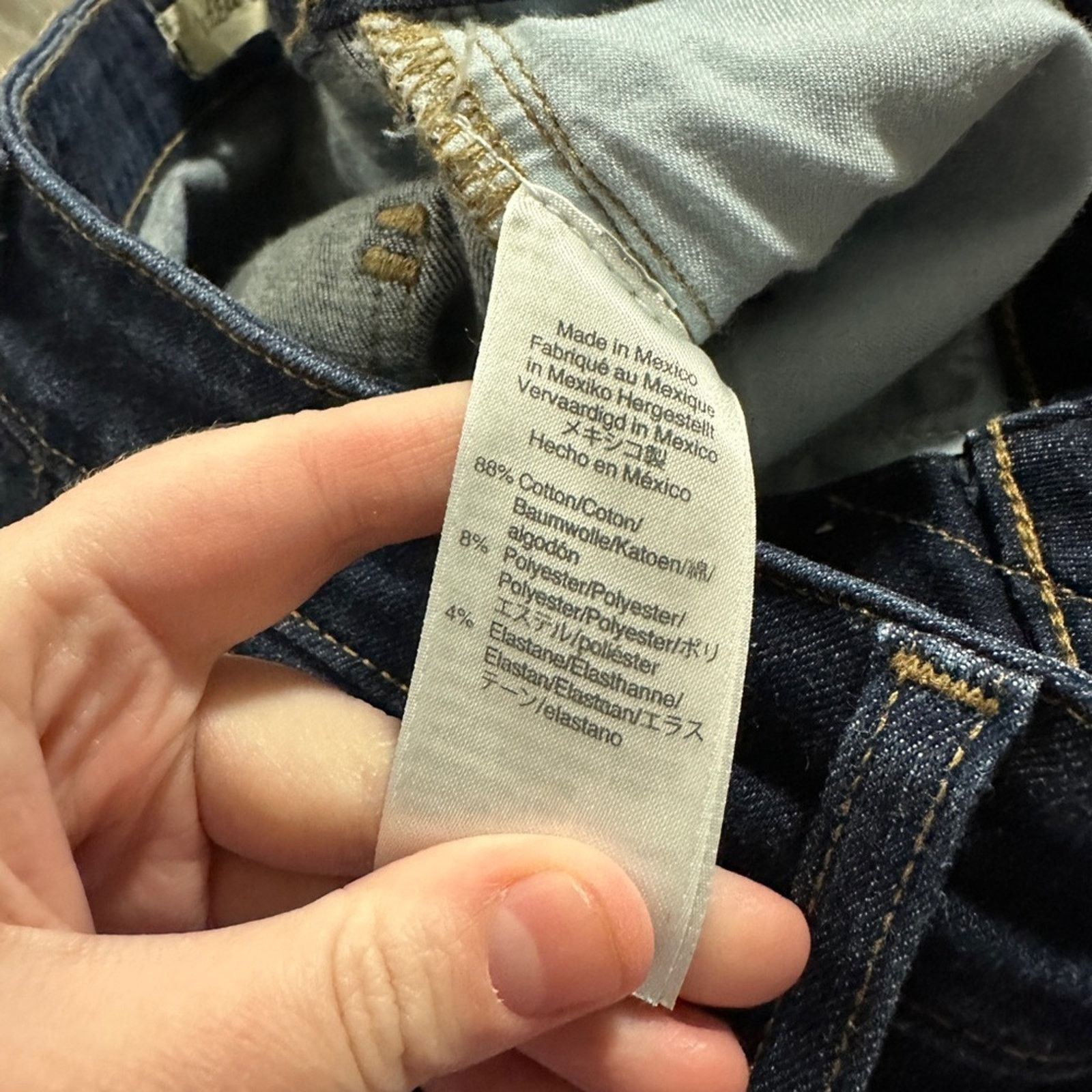 Madewell Madewell Curvy High-Rise Skinny Jeans in Lucille Wash Size 28" / US 6 / IT 42 - 8 Thumbnail
