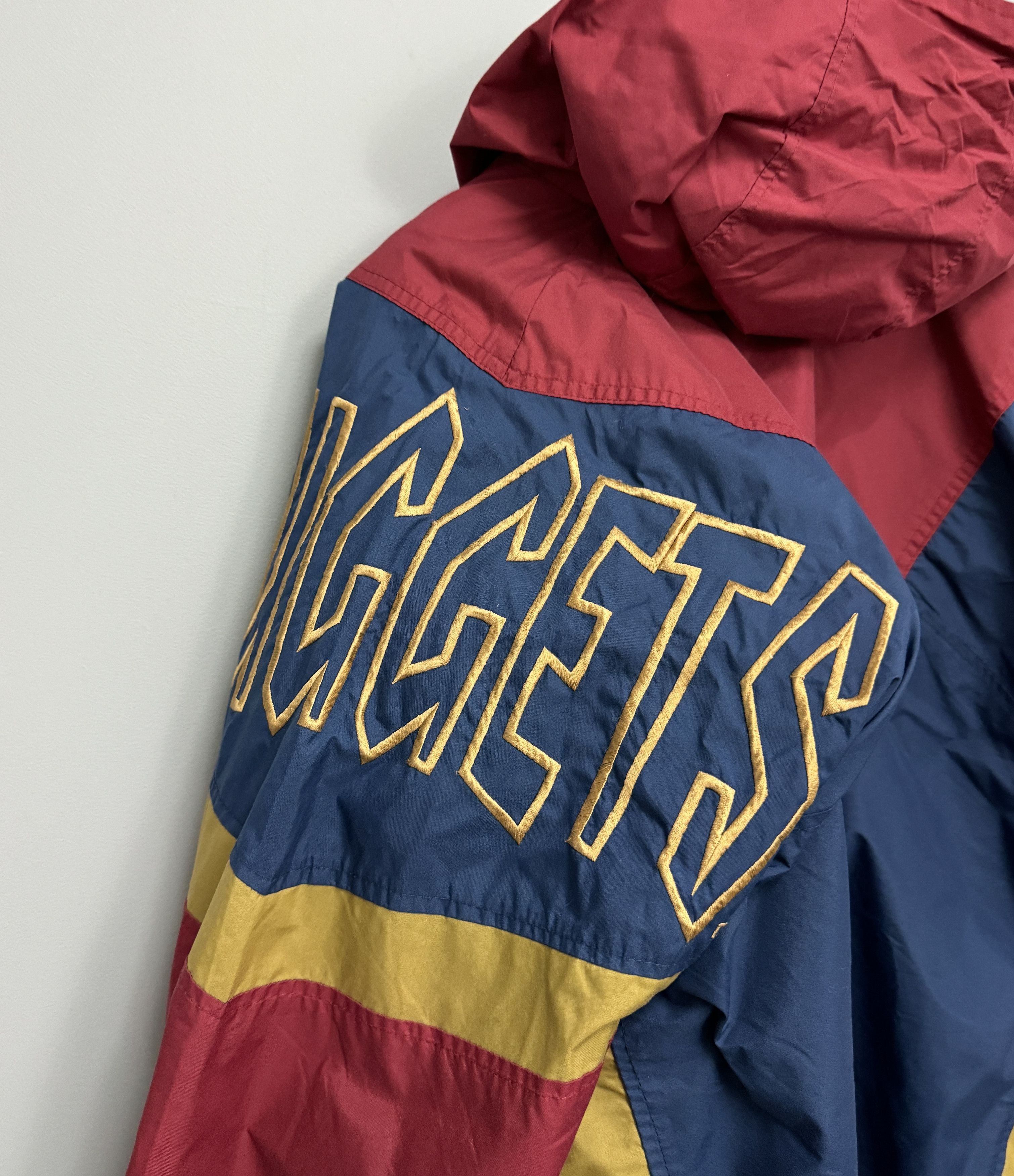 Nutmeg Vintage 90s Denver Nuggets NBA Anorak Jacket Logo Size M Size US M / EU 48-50 / 2 - 11 Thumbnail