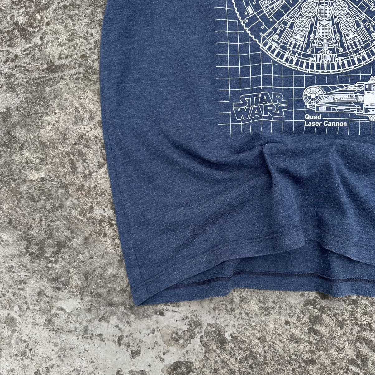 Y/Project Vintage Adult Star Wars T-shirts Millennium Falcon Big Logo Size US L / EU 52-54 / 3 - 3 Thumbnail
