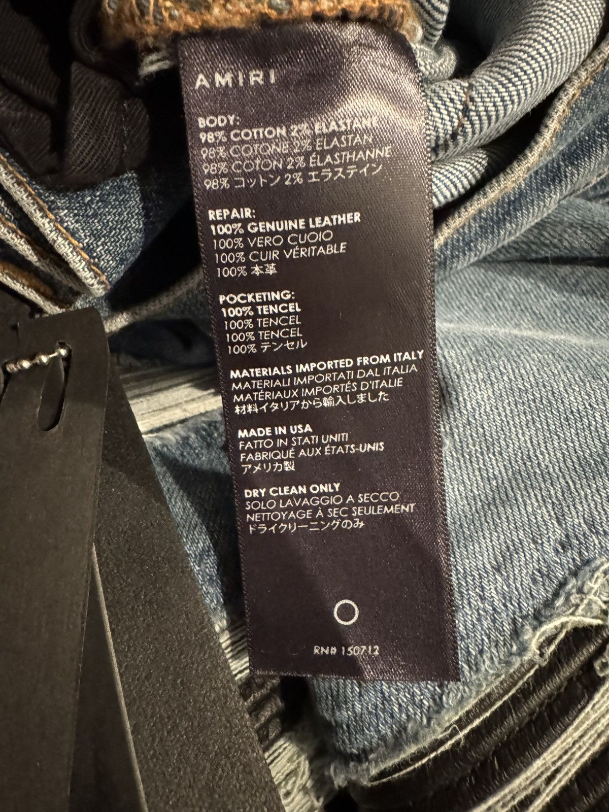 Amiri Amiri Jeans “Rare” Size US 34 / EU 50 - 9 Thumbnail