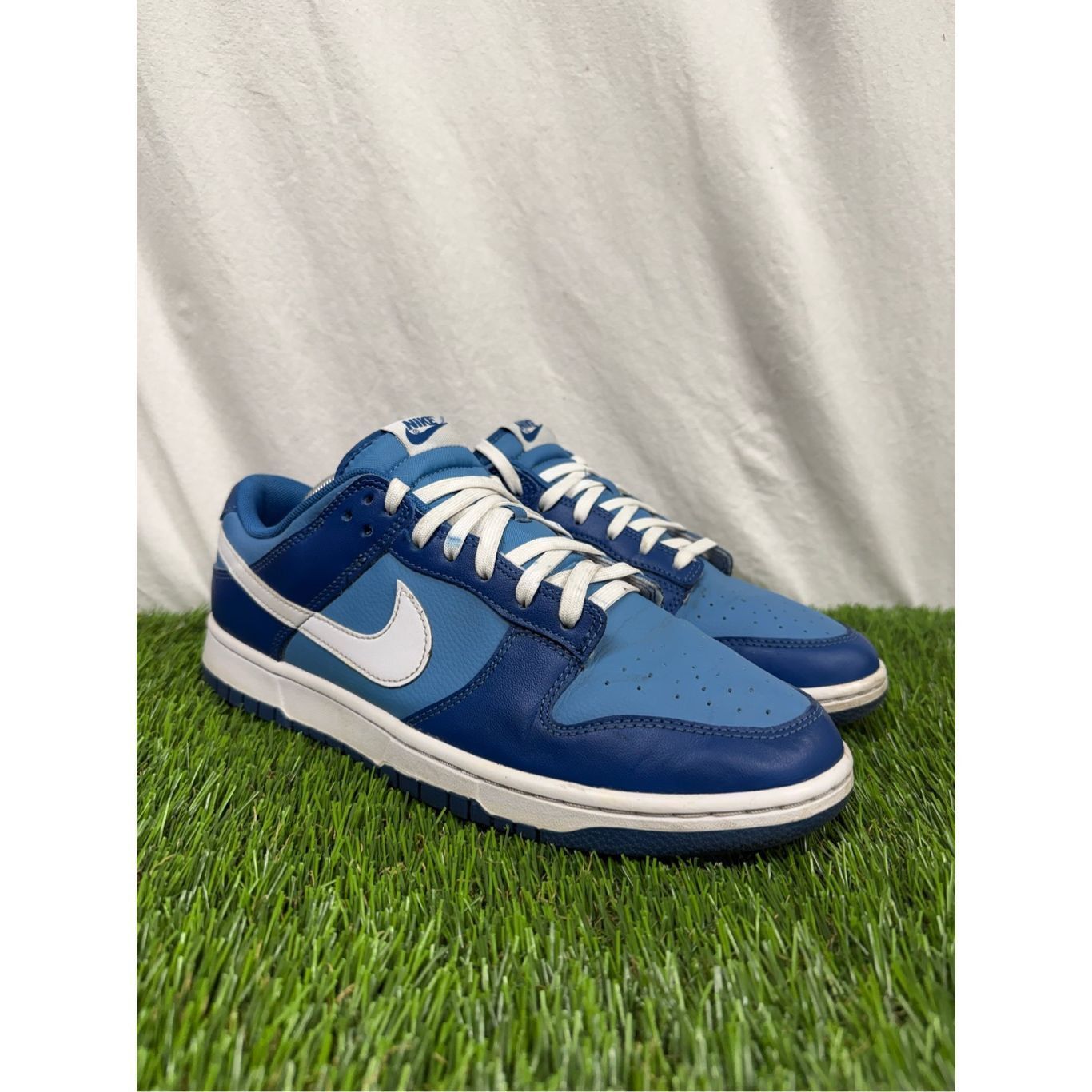 Nike Size 10.5 - Nike Dunk Low Dark Marina Blue Good Condition Size US 10.5 / EU 43-44 - 1 Thumbnail