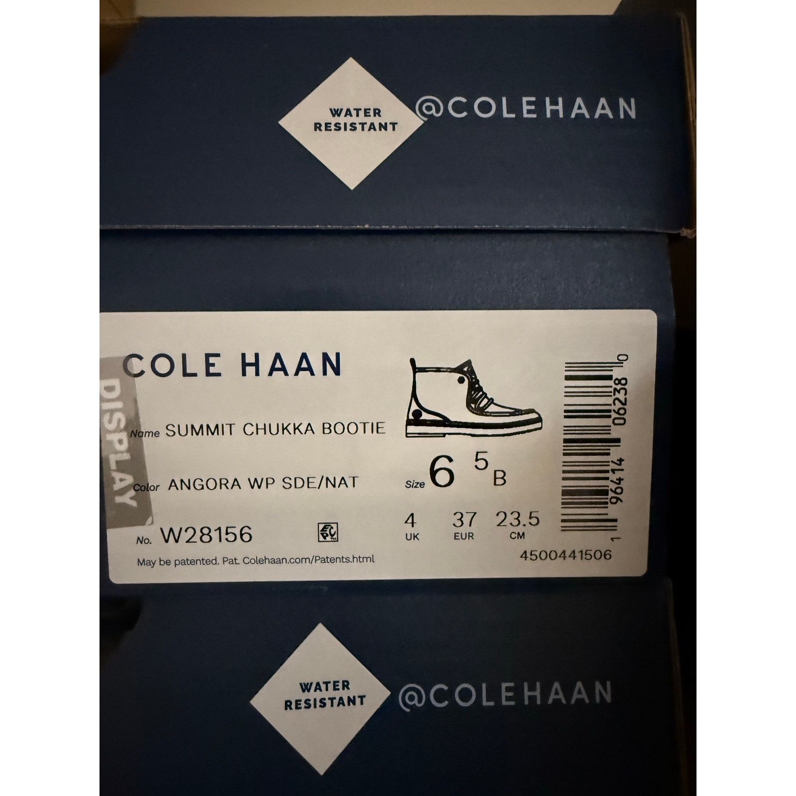 Cole Haan COLE HAAN WOMEN'S 6.5 ANGORA WP SAND SUMMIT CHUKKA BOOTIE Size US 6.5 / IT 36.5 - 7 Thumbnail