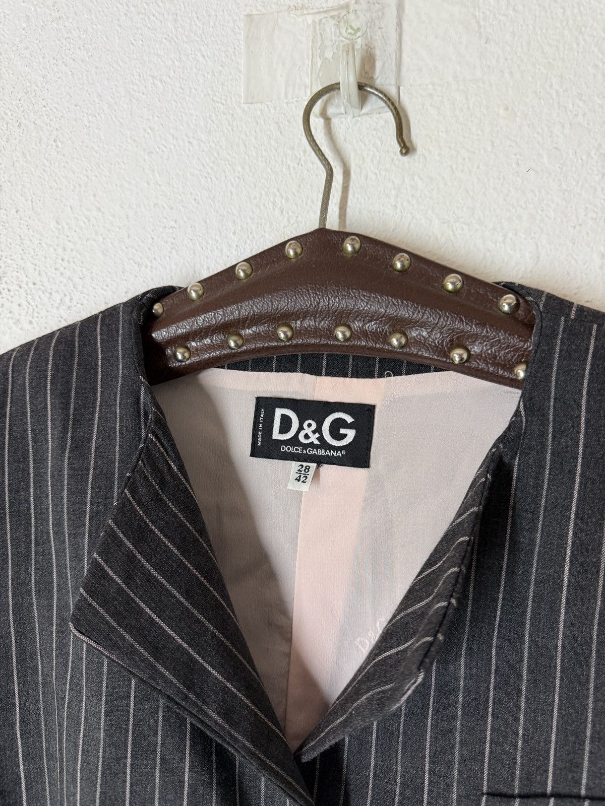 Dolce & Gabbana Vibtage Dolce & Gabbana Wool Blazer Size M / US 6-8 / IT 42-44 - 6 Thumbnail