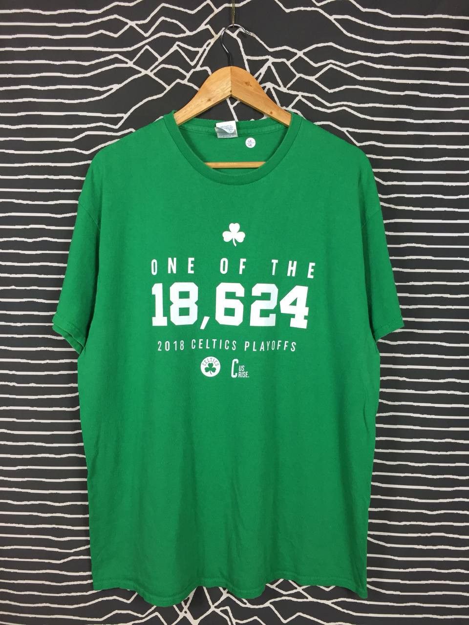 NBA × Sports Specialties × Vintage Vtg Y2K Boston Celtics 2018 NBA Playoffs Tee Size US XL / EU 56 / 4 - 2 Thumbnail