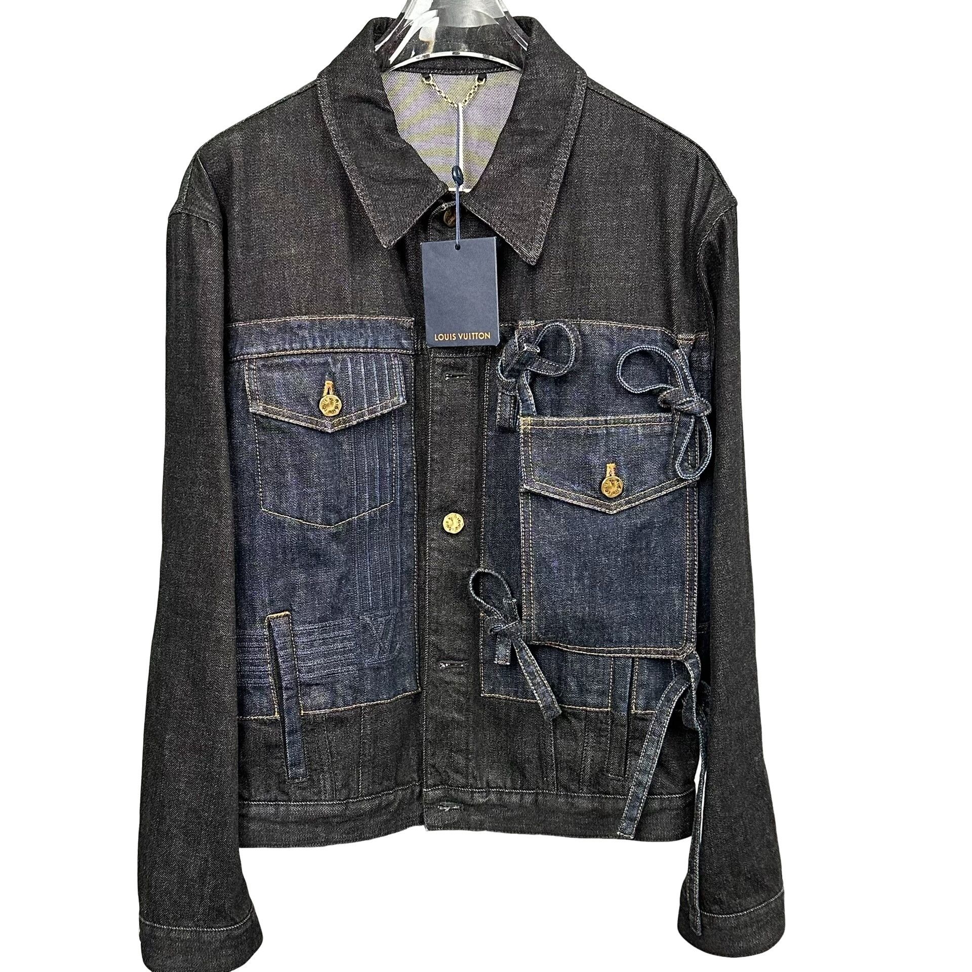 Louis Vuitton Louis Vuitton Contrast Stitch Denim Jacket 50 Size US M / EU 48-50 / 2 - 1 Thumbnail