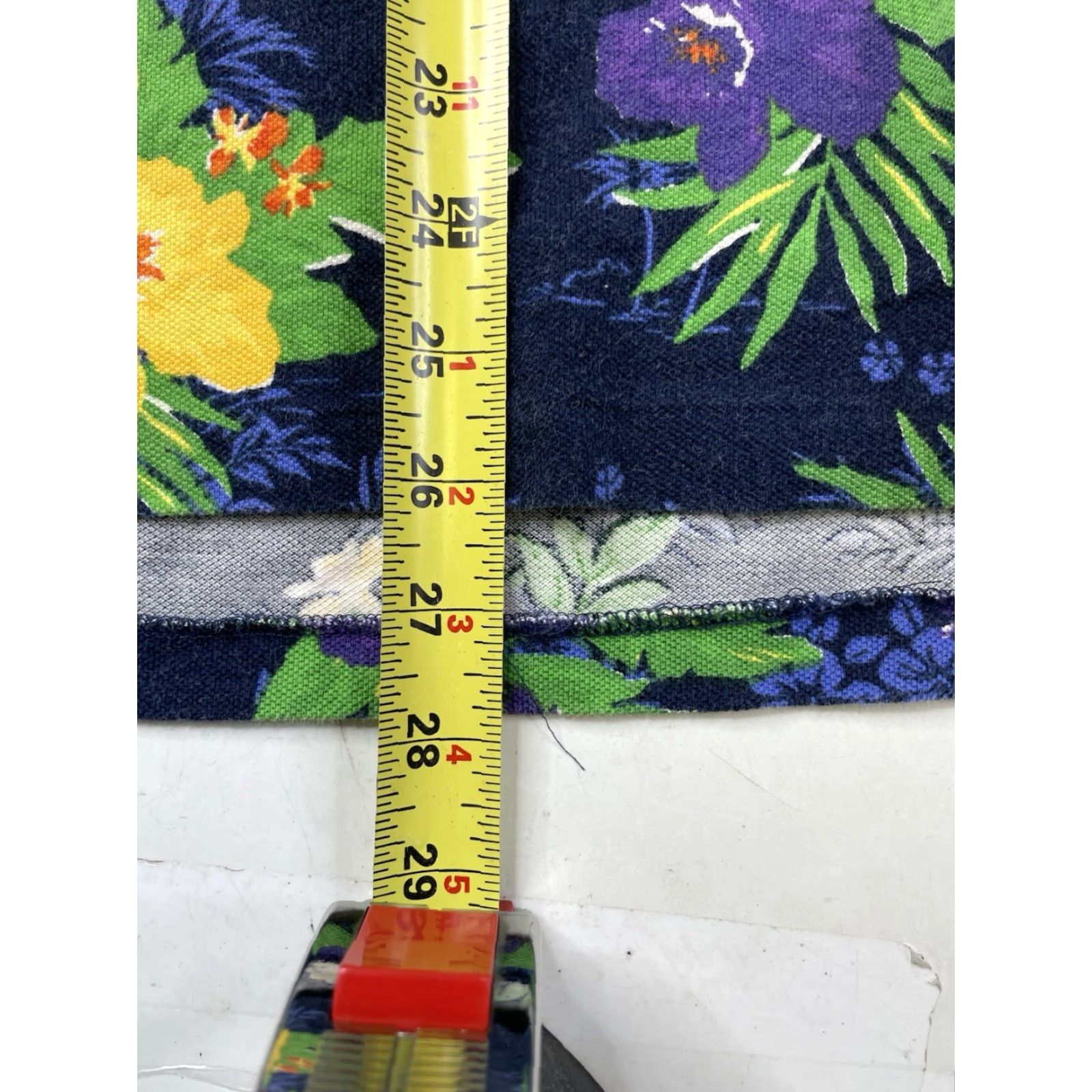 Polo Ralph Lauren Polo Ralph Lauren Polo Shirt Golf Mens Blue Floral Knit Short Sleeve Medium Tropical Size US M / EU 48-50 / 2 - 7 Thumbnail