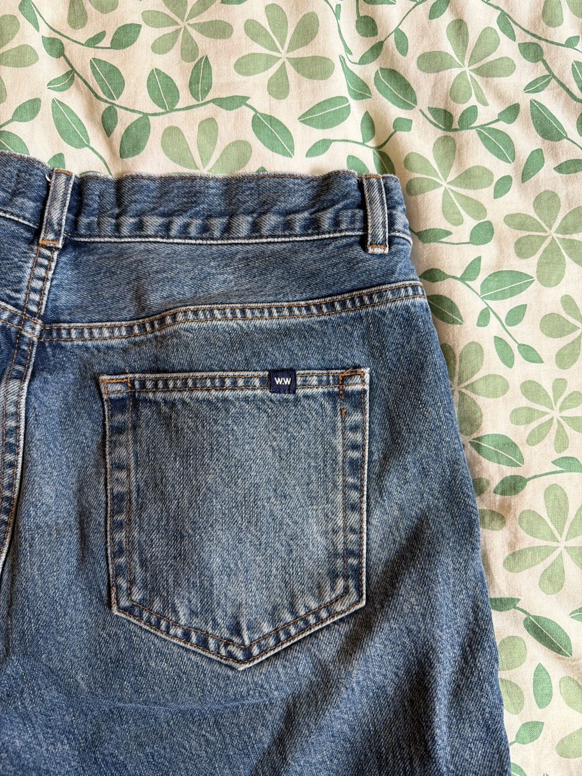 Wood Wood Wood Wood Washed Bob Denim Jeans Size US 32 / EU 48 - 2 Thumbnail