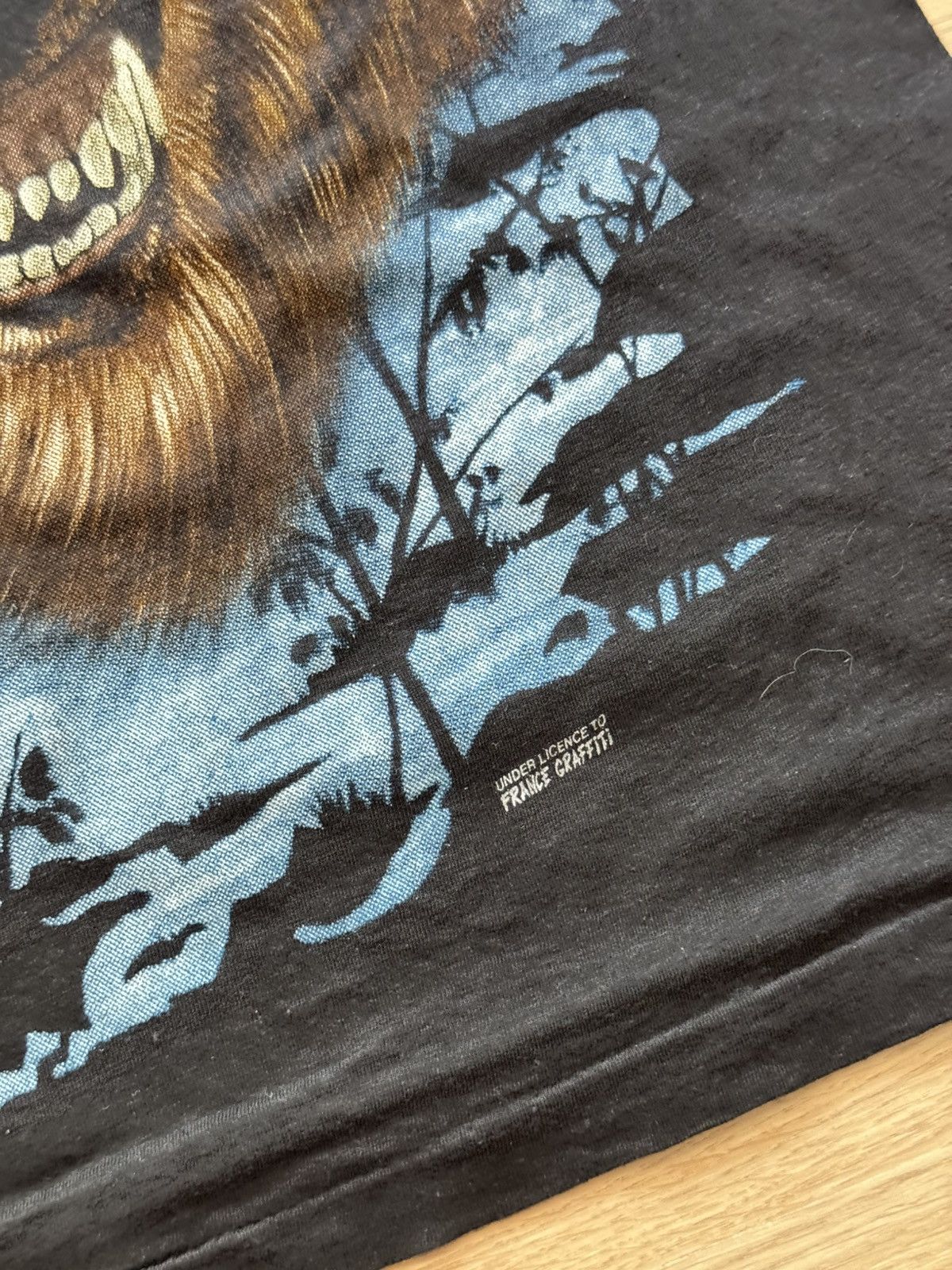 Vintage Vintage 90s American Graffiti Wolf USA Single Stitch T-Shirt Size US M / EU 48-50 / 2 - 3 Thumbnail