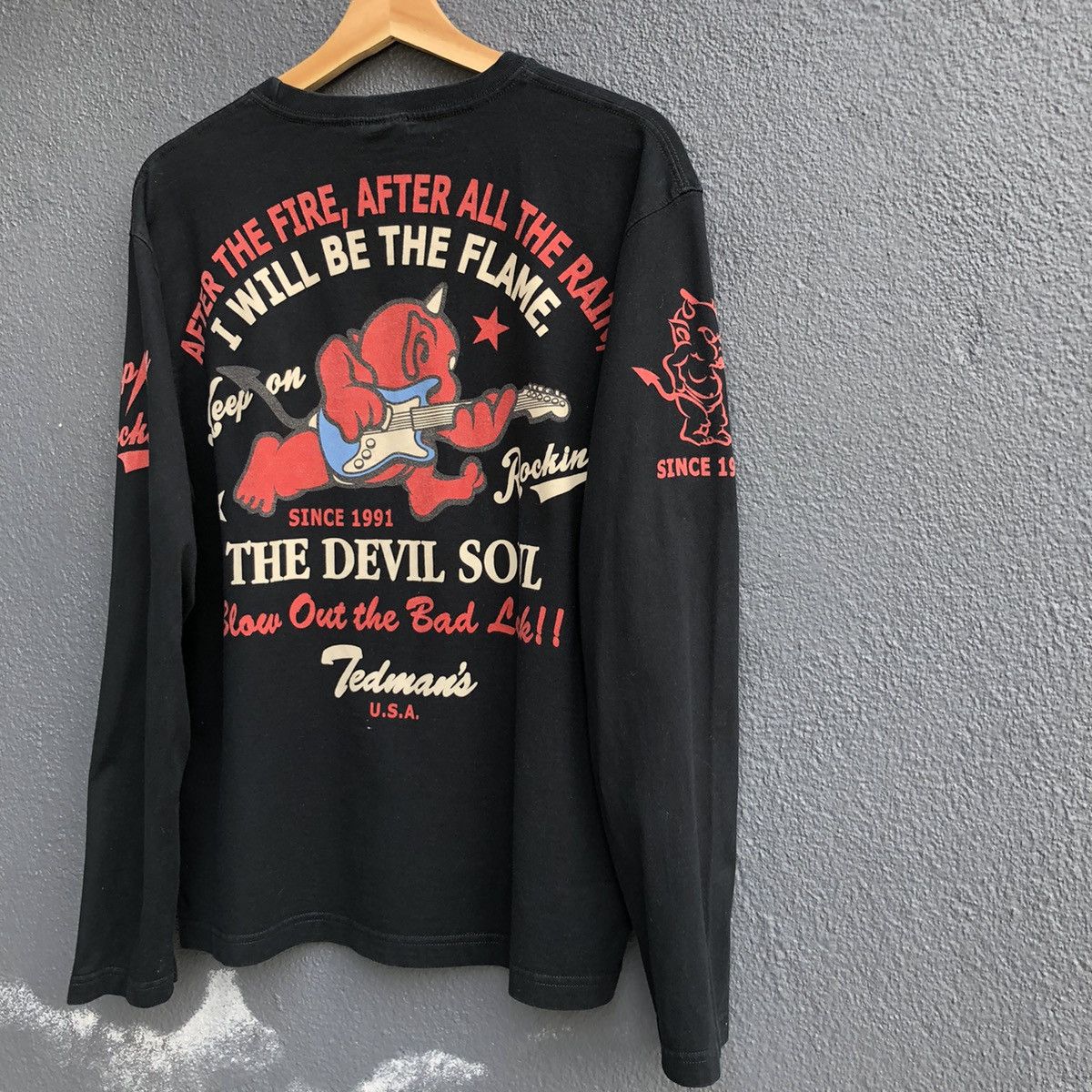 Japanese Brand Vintage y2k The Devil Soul Ted mans by Ted Company Tshirt Size US M / EU 48-50 / 2 - 2 Thumbnail