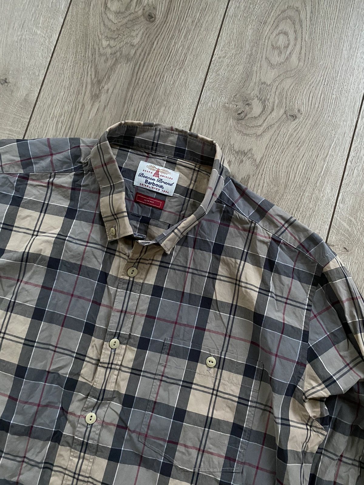Barbour Barbour Plaib Shirt Size Medium Size US M / EU 48-50 / 2 - 2 Thumbnail