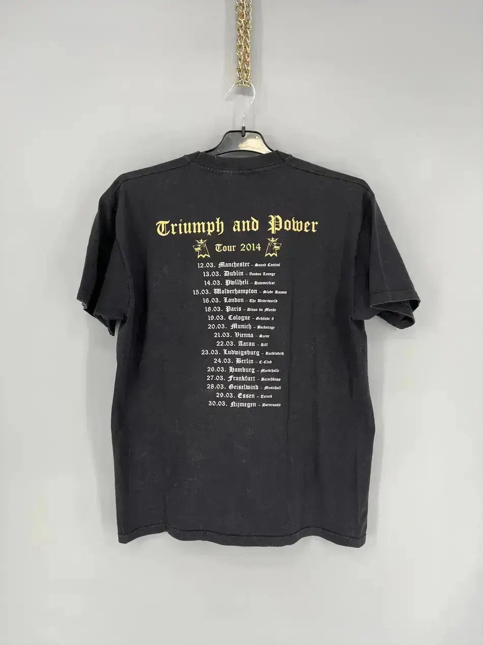 Band Tees Vintage Y2K Grand Magus Metal Band Grunge Faded Double Sided Size US M / EU 48-50 / 2 - 9 Thumbnail