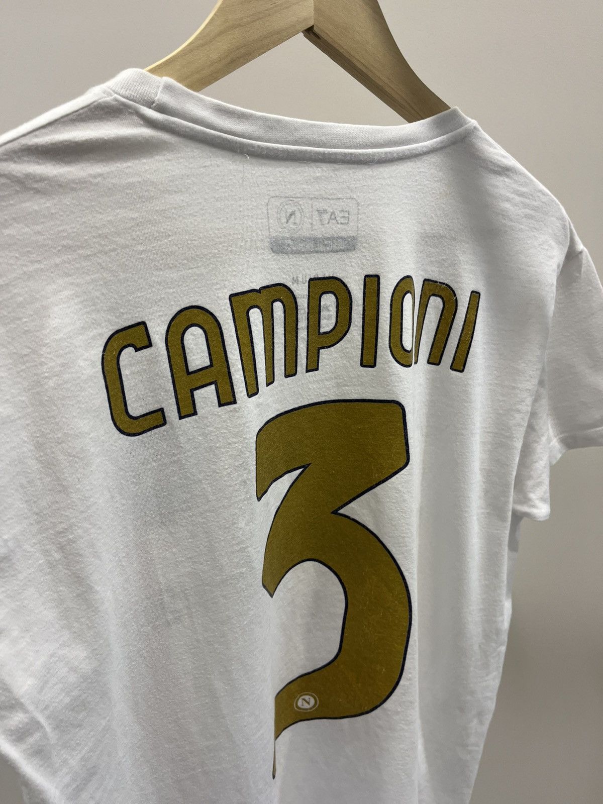 Emporio Armani Napoli #3 campioni italia 22/23 Size US M / EU 48-50 / 2 - 5 Thumbnail