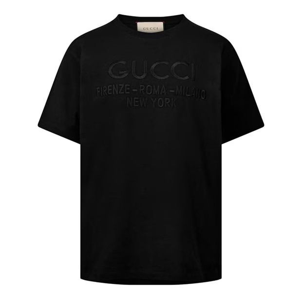 image of Gucci O1G2R1Mq0424 T-Shirts In Black, Men's (Size XL)