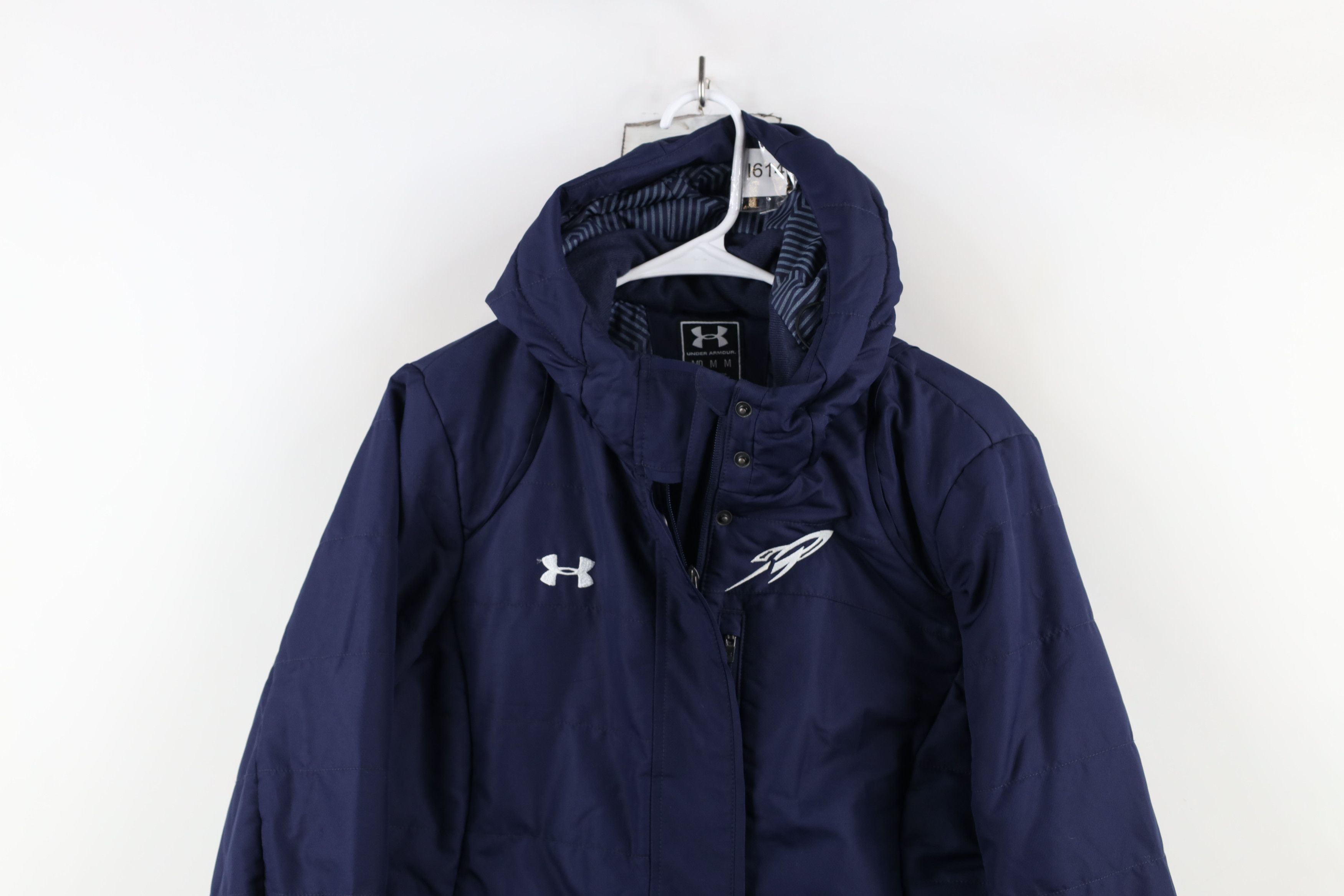 Under Armour × Vintage Under Armour University of Toledo Hooded Puffer Jacket Size M / US 6-8 / IT 42-44 - 2 Thumbnail