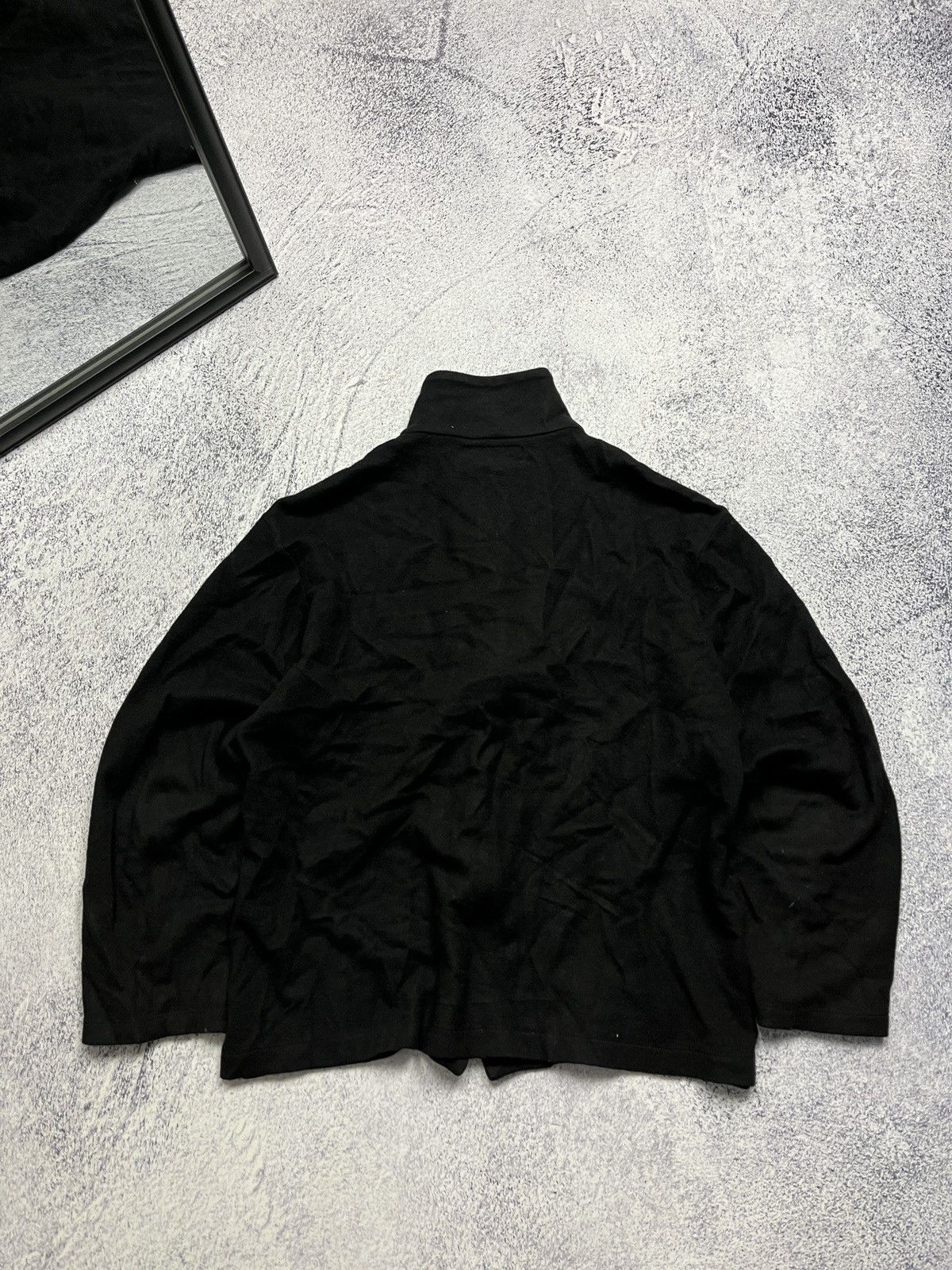 Yohji Yamamoto Yohji Yamamoto Pour Homme Distressed Rare Fleece Jacket Size US S / EU 44-46 / 1 - 12 Thumbnail